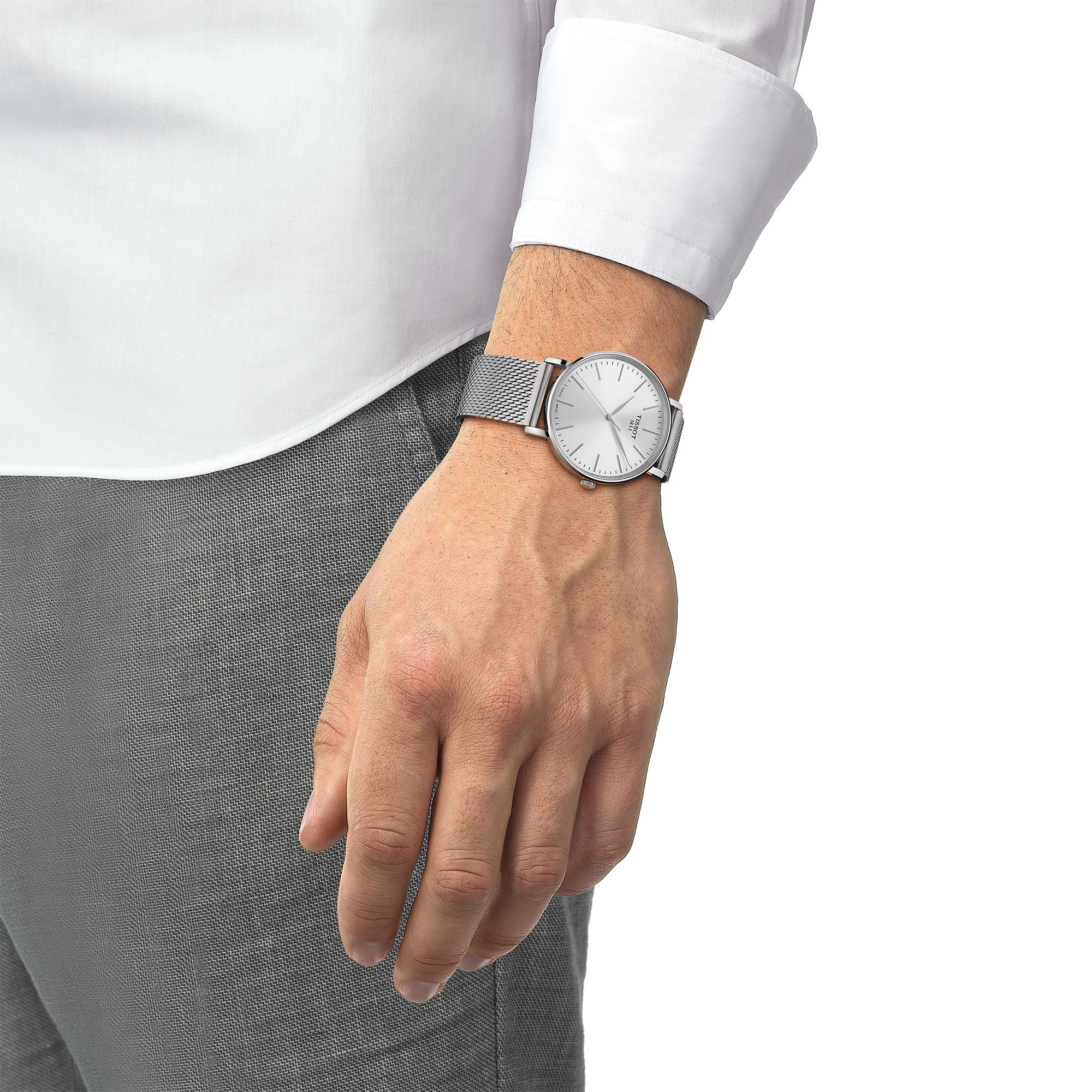 Tissot Everytime Gents Quartz Watch T1434101101100 - Image 4