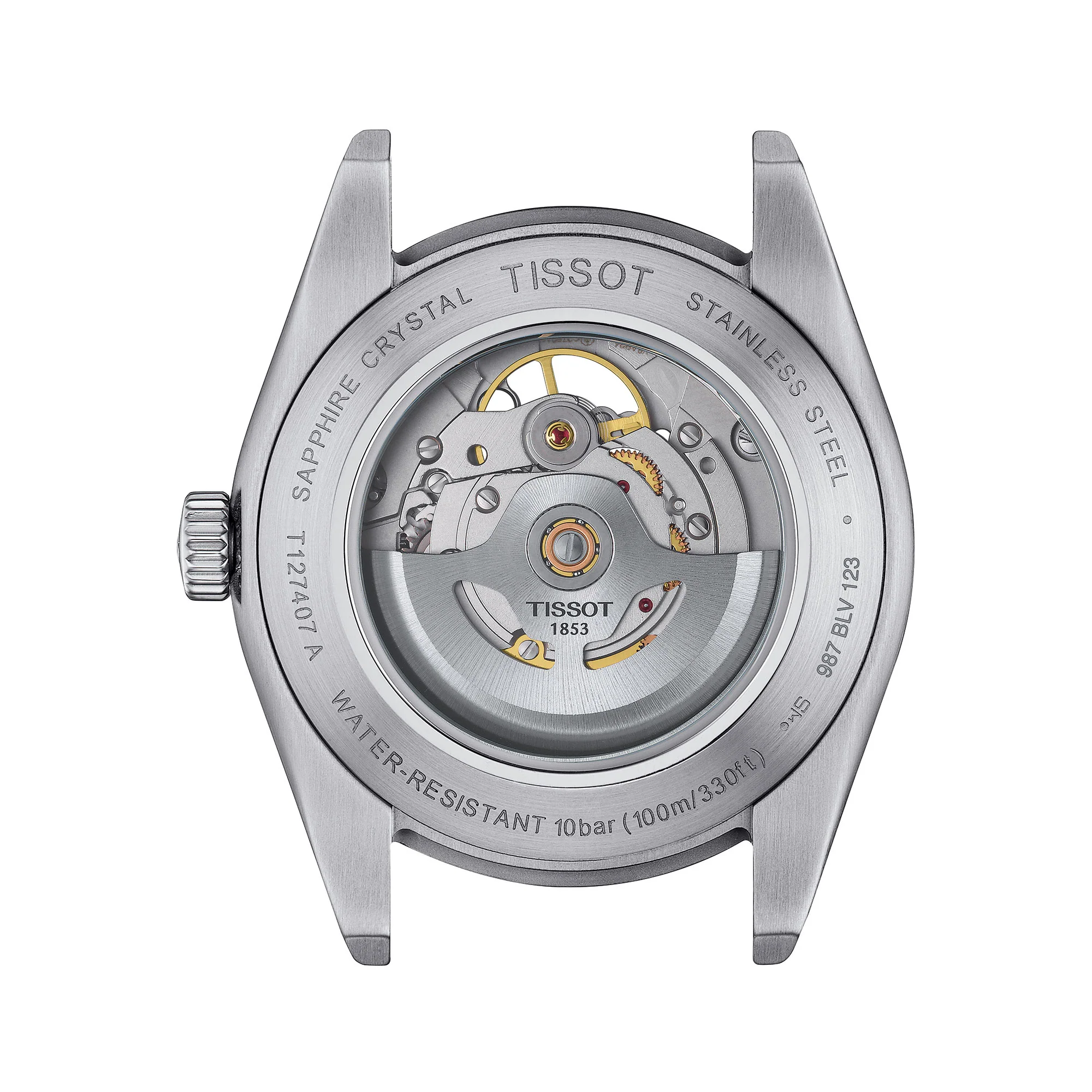 Tissot Gentlemen Powermatic 80 Open Heart Watch T1274071108100 - Image 3