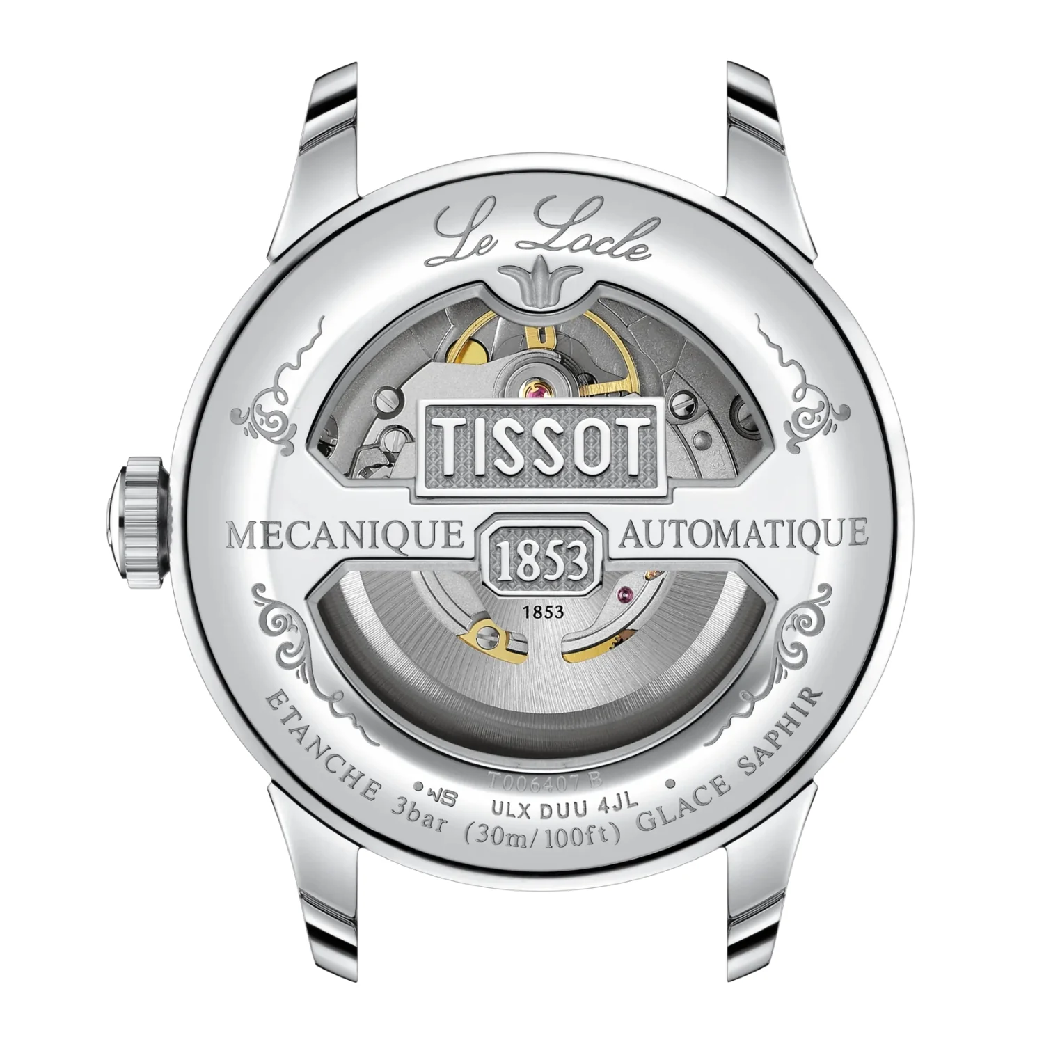 Tissot Le Locle 39mm Powermatic 80 Automatic Watch T0064071604300 - Image 5