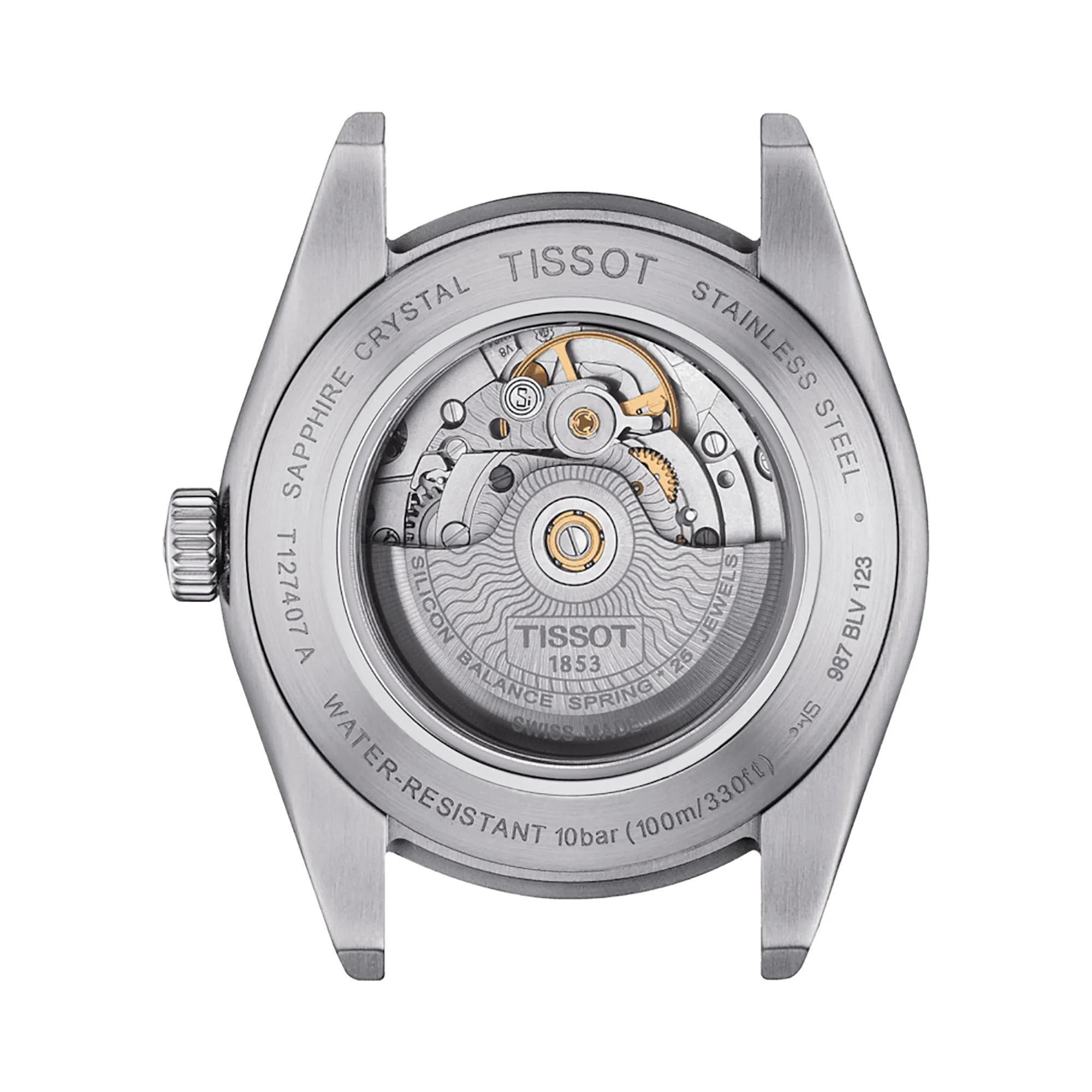 Tissot  Powermatic 80 Gents Silicium Automatic Watch T1274071135100 - Image 3