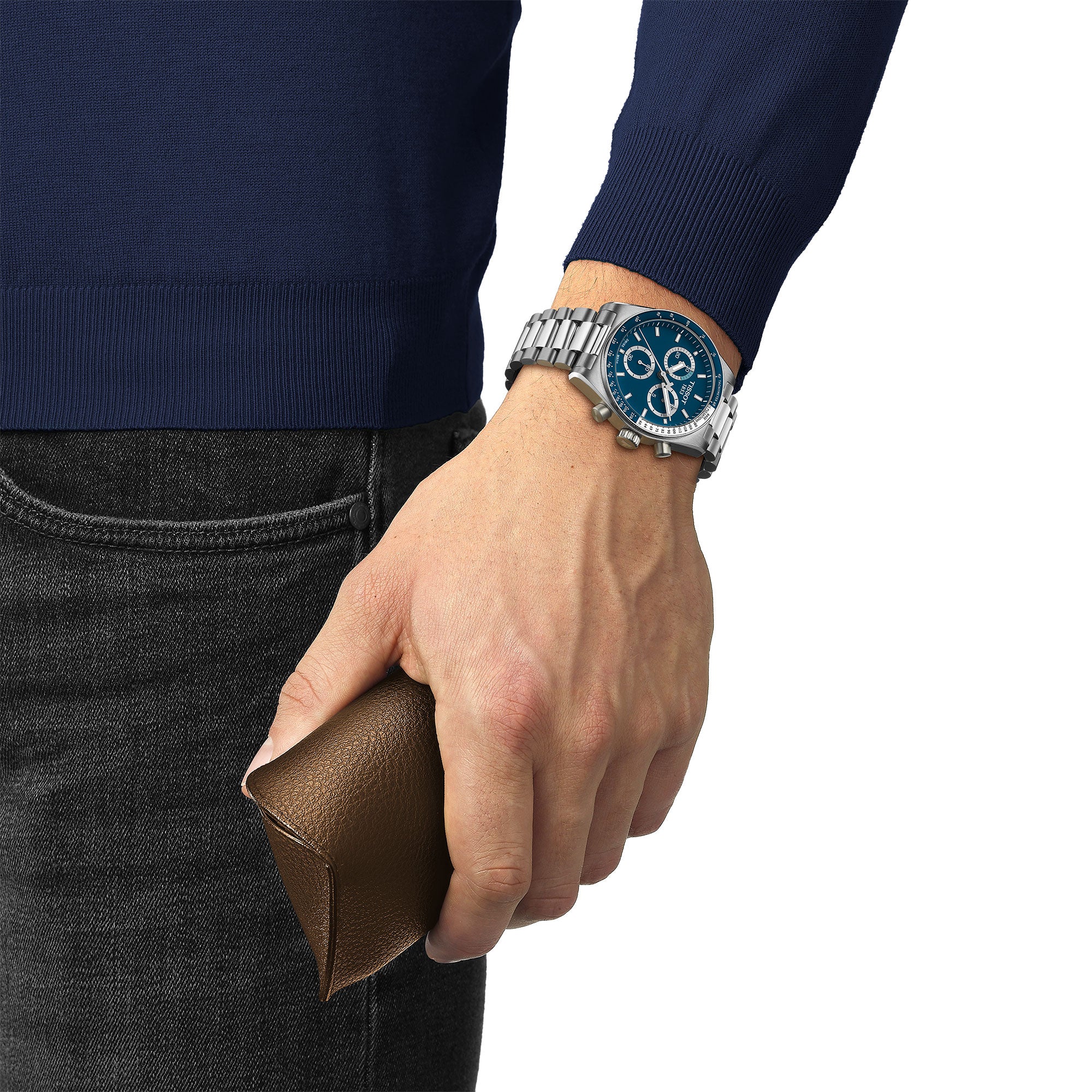 Tissot PR516 40mm Chronograph Quartz Watch T1494171104100 - Image 4