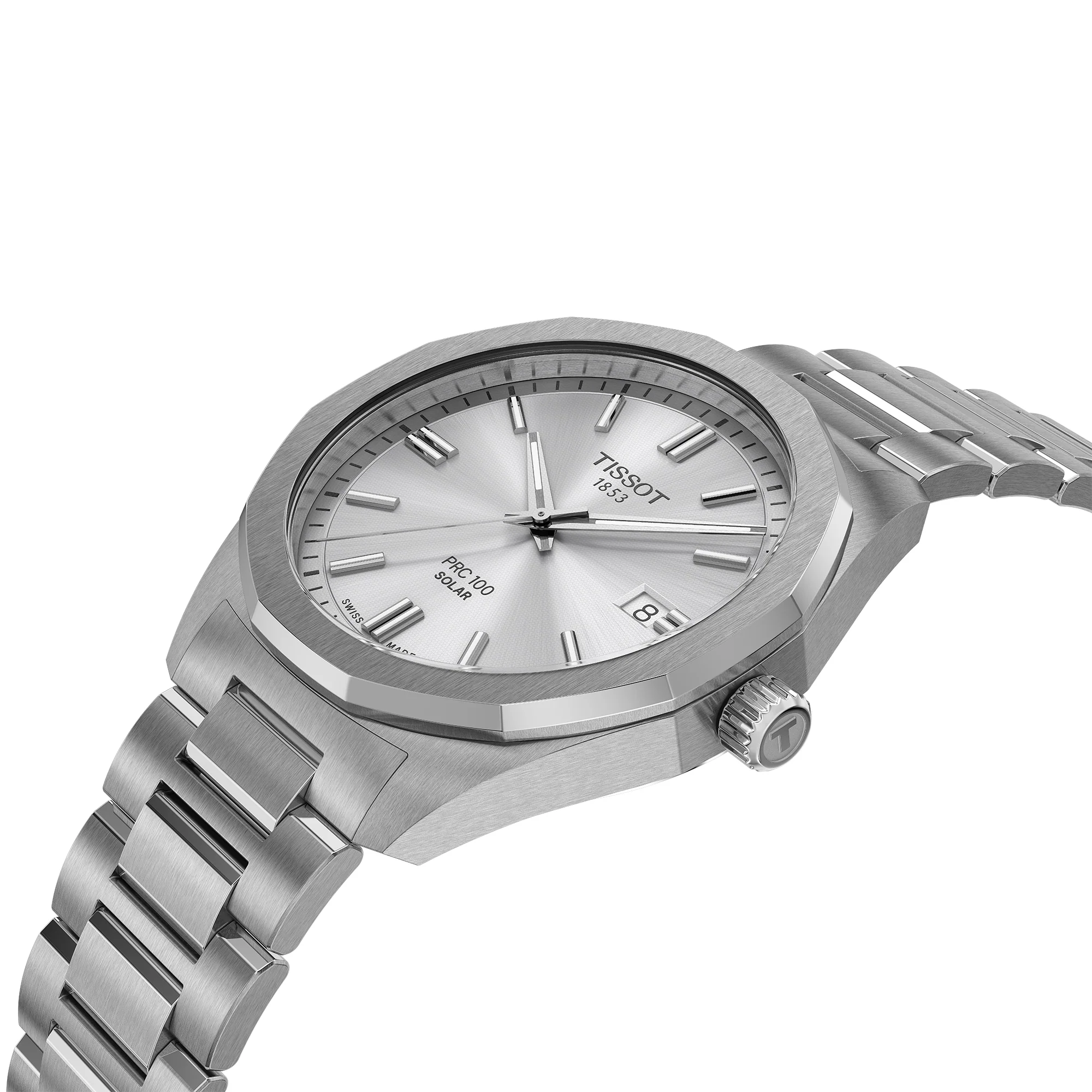 Tissot PRC 100 39mm Solar Quartz Watch T1514221103100 - Image 2