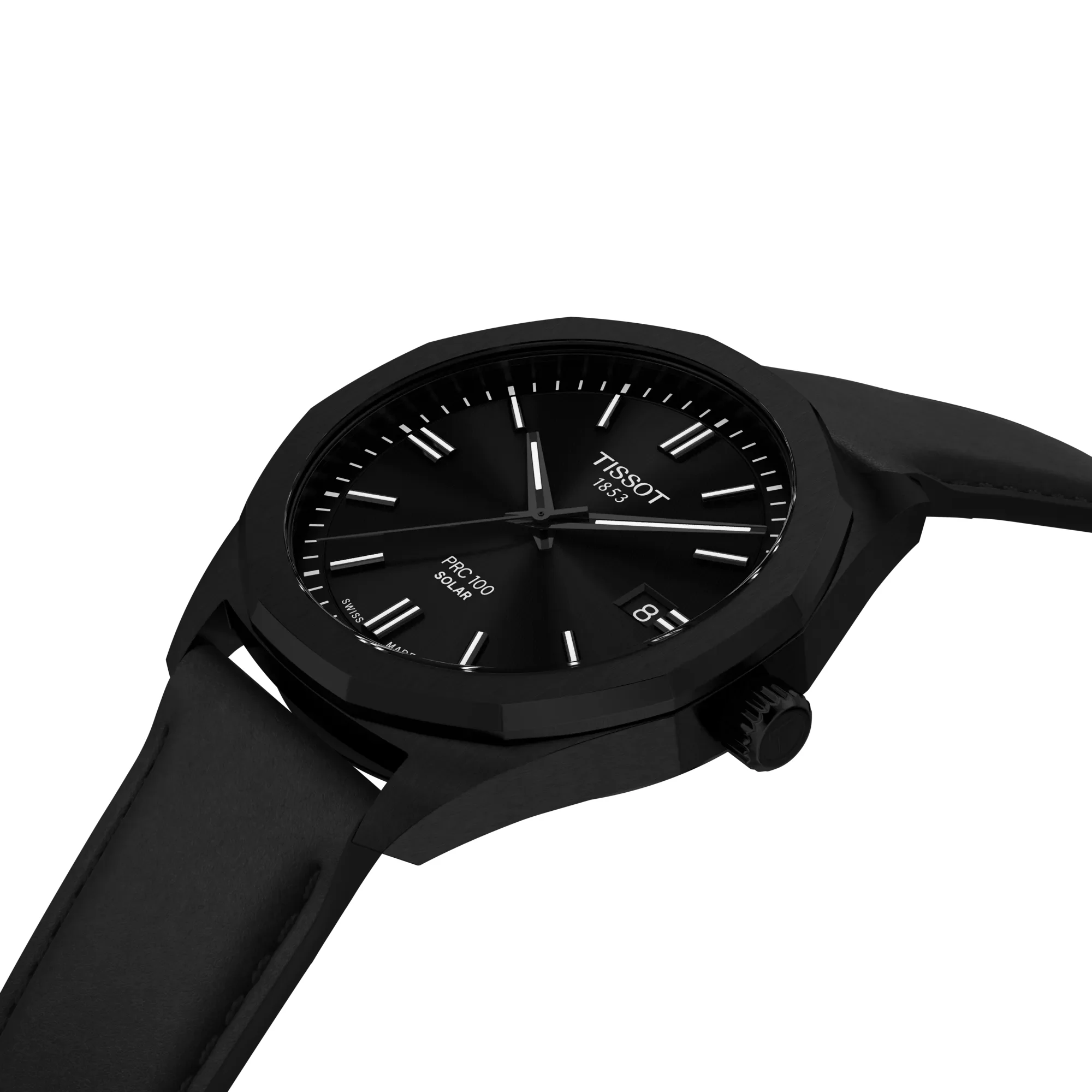 Tissot PRC 100 39mm Solar Quartz Watch T1514223605100 - Image 2