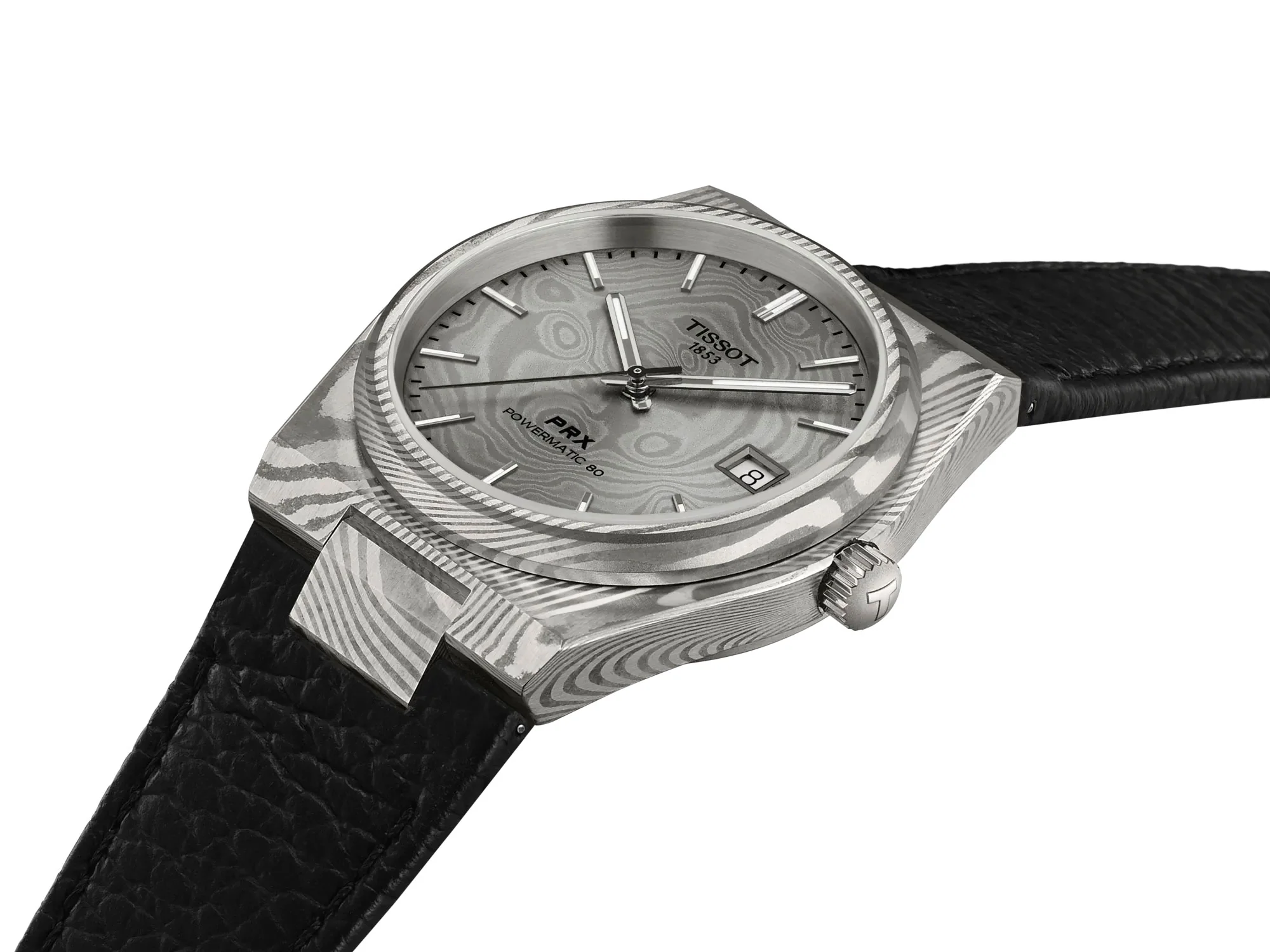 Tissot PRX Damascus Steel 38mm Automatic Watch T1378079608100 - Image 2