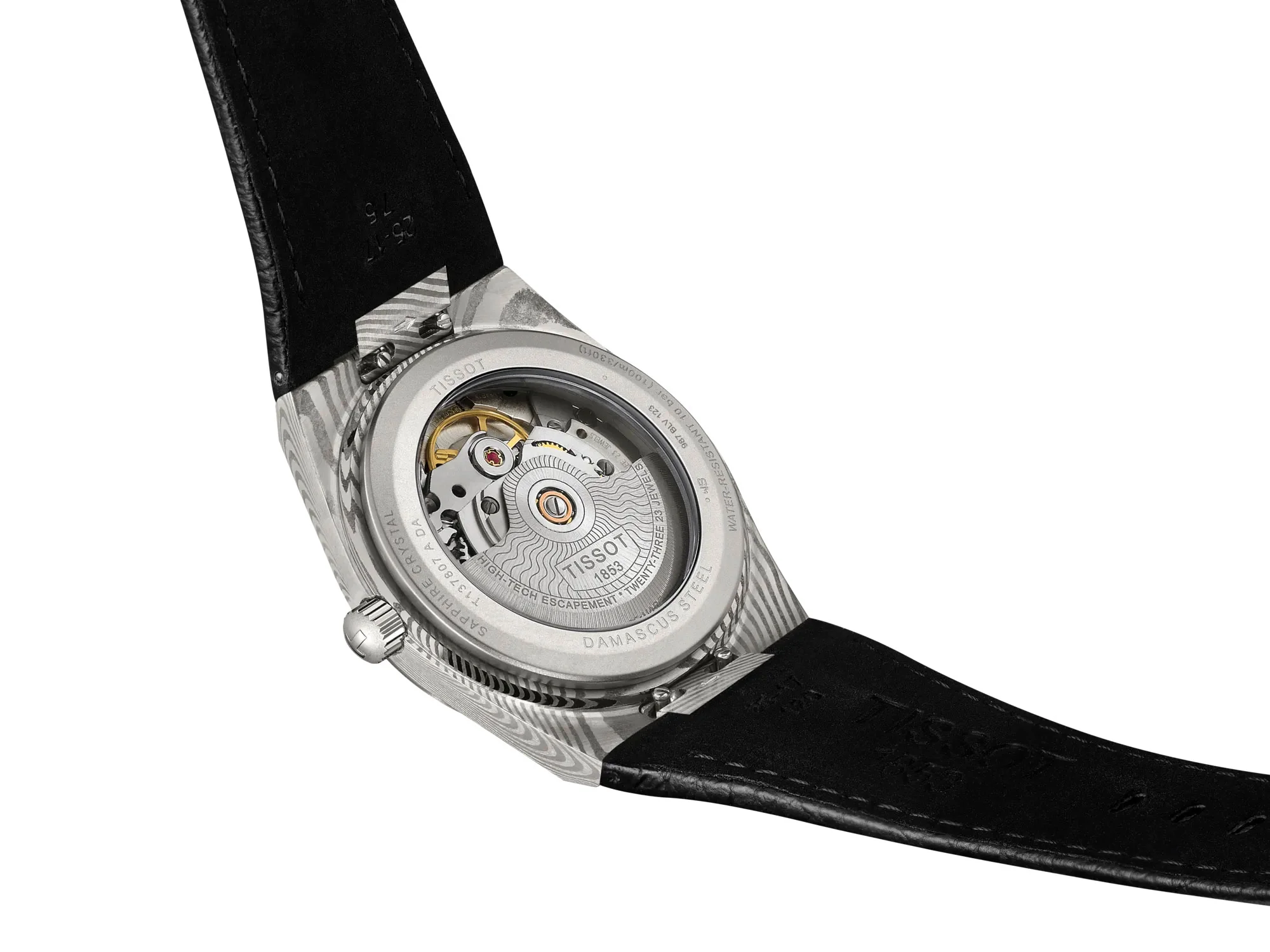Tissot PRX Damascus Steel 38mm Automatic Watch T1378079608100 - Image 3