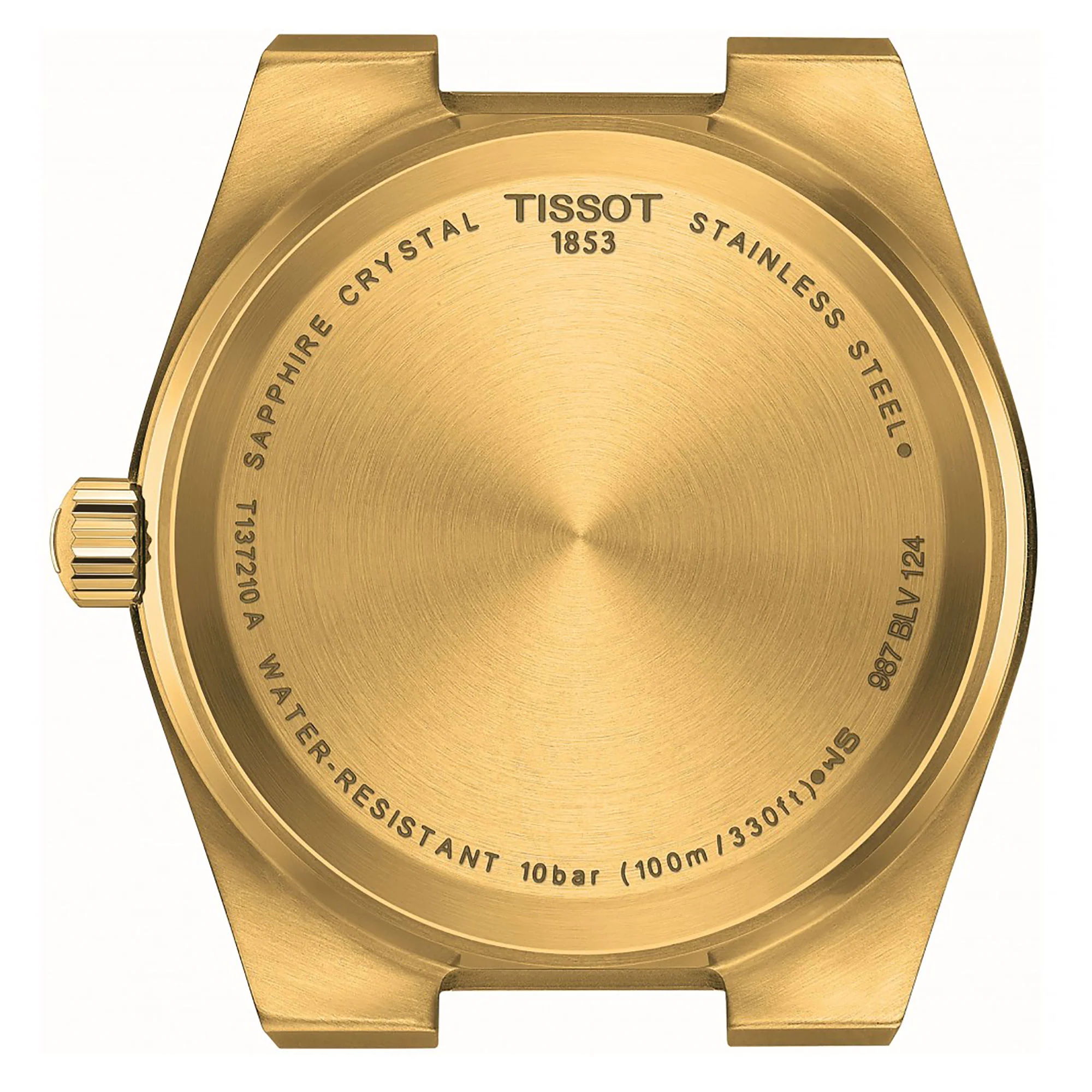 Tissot PRX Golden Baton Quartz Watch T1372103302100 - Image 3