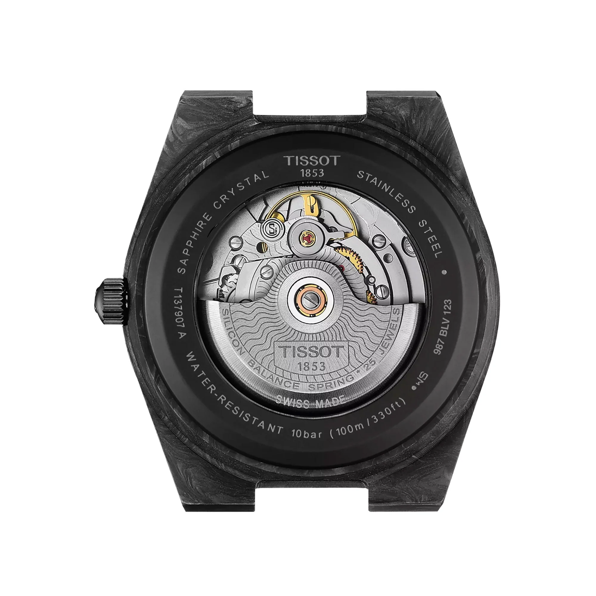 Tissot PRX Powermatic 80 Carbon Automatic Watch T1379079720100 - Image 3