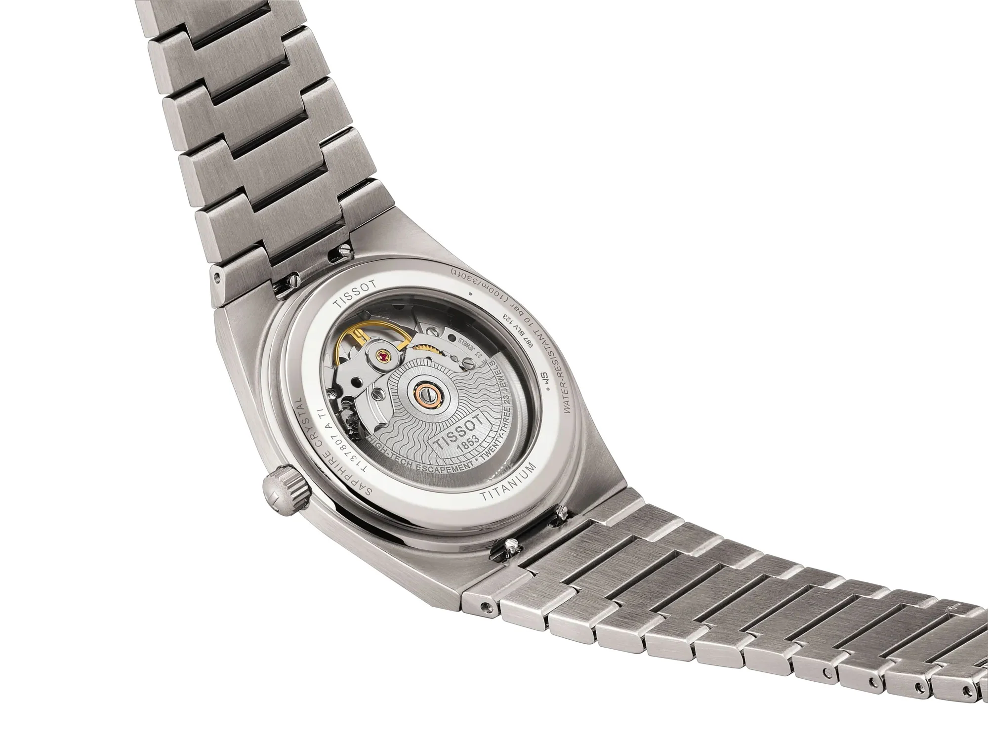 Tissot PRX Powermatic 80 Titanium 38mm Automatic Watch T1378074406100 - Image 3