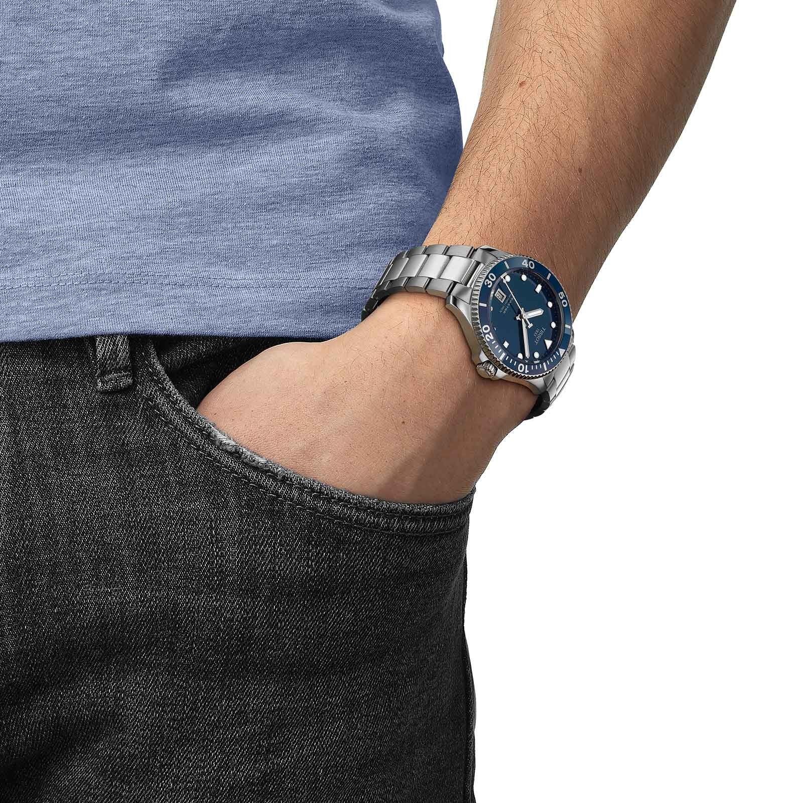 Tissot Seastar 1000 40mm Quartz Watch T1204101104100 - Image 4