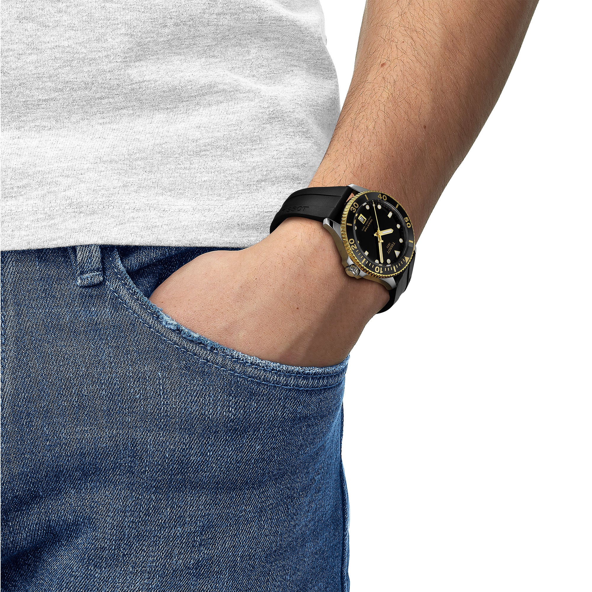 Tissot Seastar 1000 40mm Quartz Watch T1204102705100 - Image 4