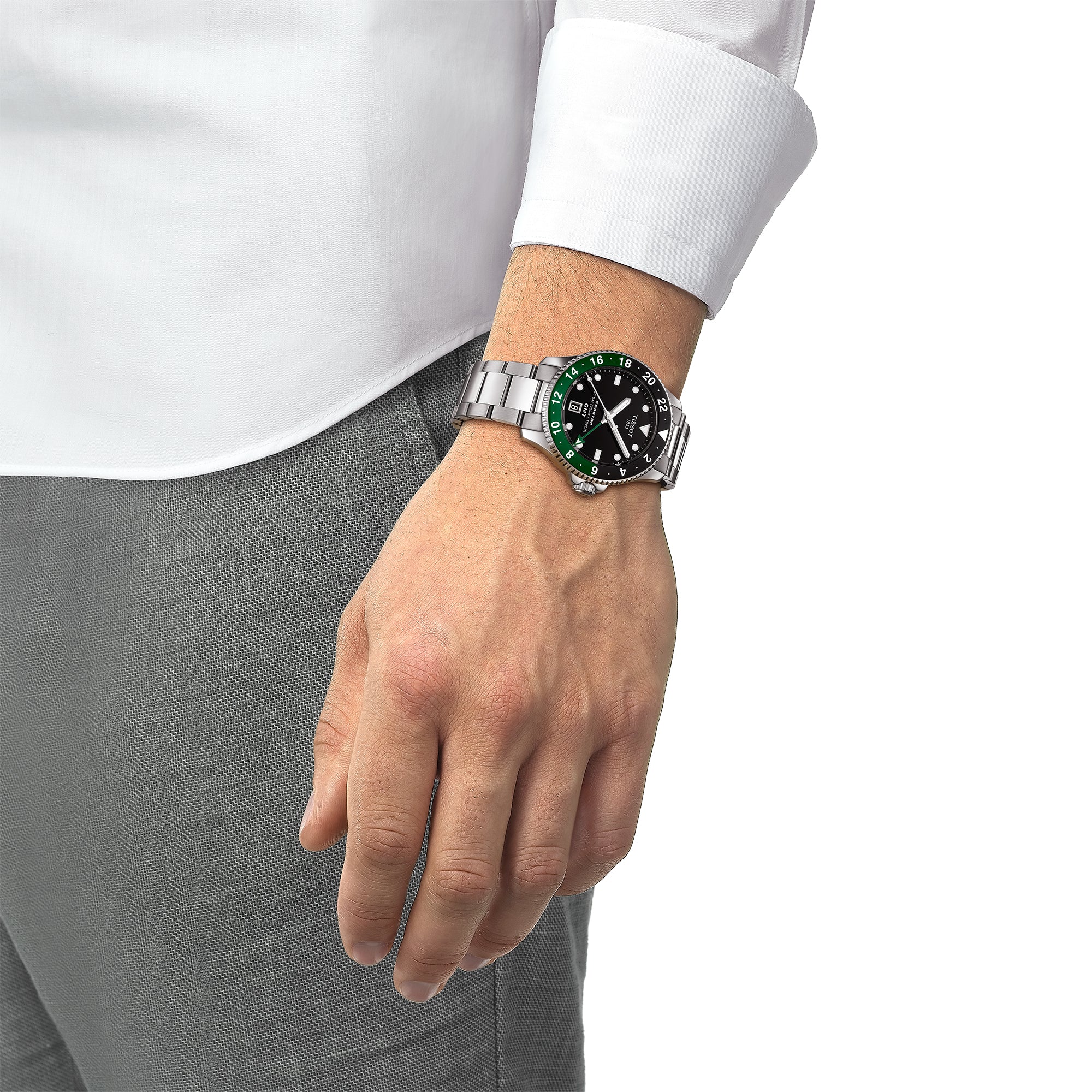 Tissot Seastar 1000 GMT 40mm Quartz Watch T1208521105100 - Image 6