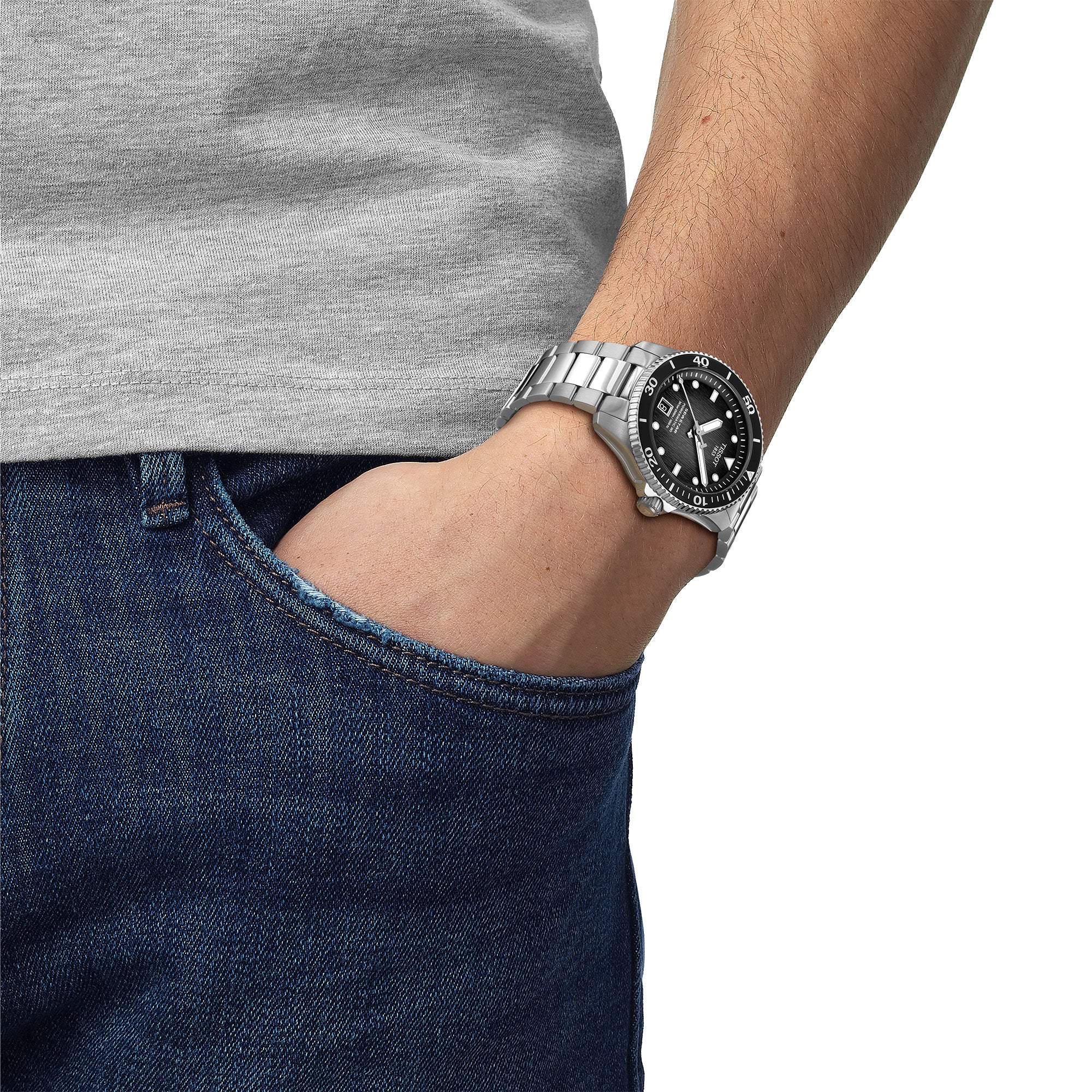 Tissot Seastar 1000 Powermatic 80 40mm Automatic Watch T1208071105100 - Image 4