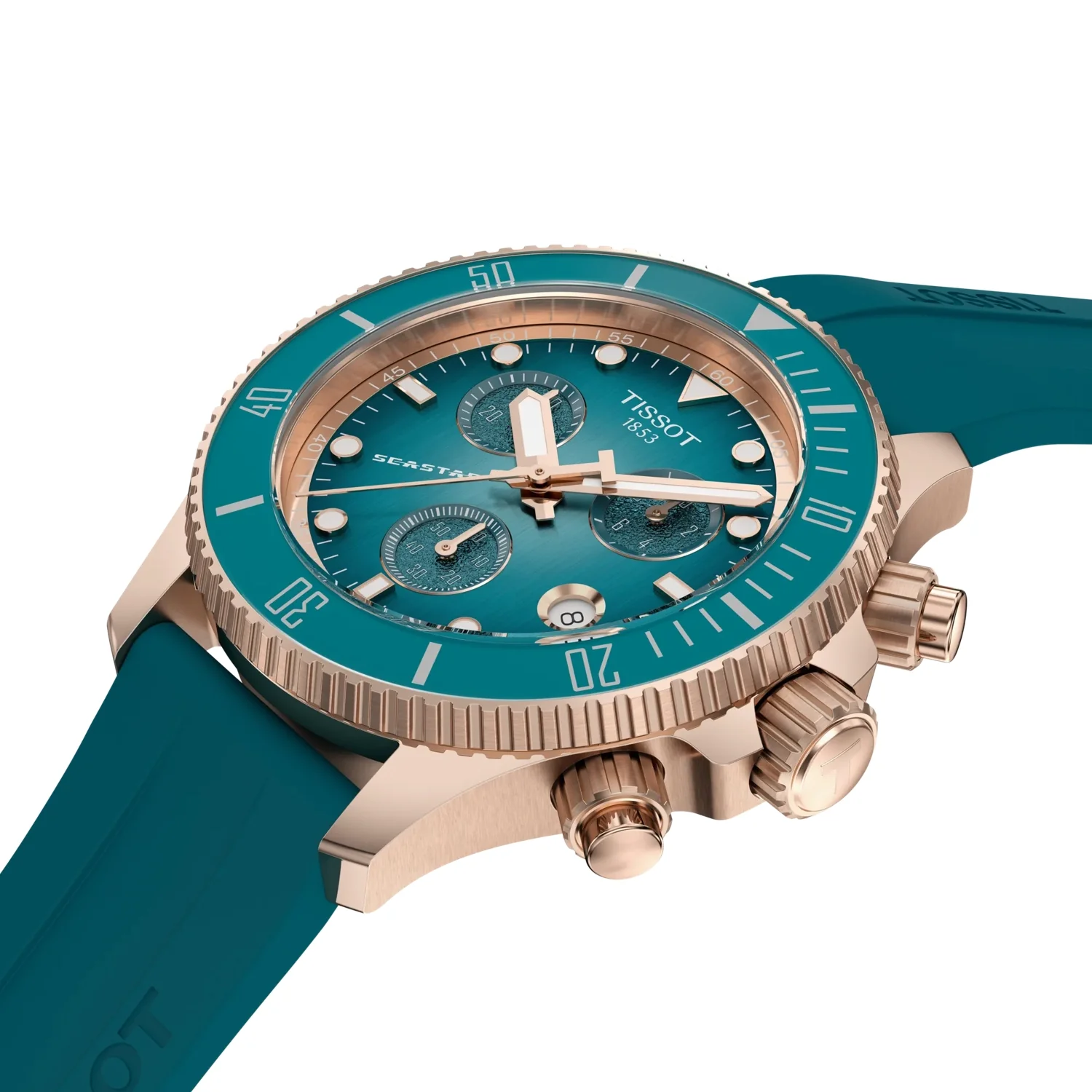 Tissot Seastar 1000 Quartz Chronograph Watch T1202173704100 - Image 2