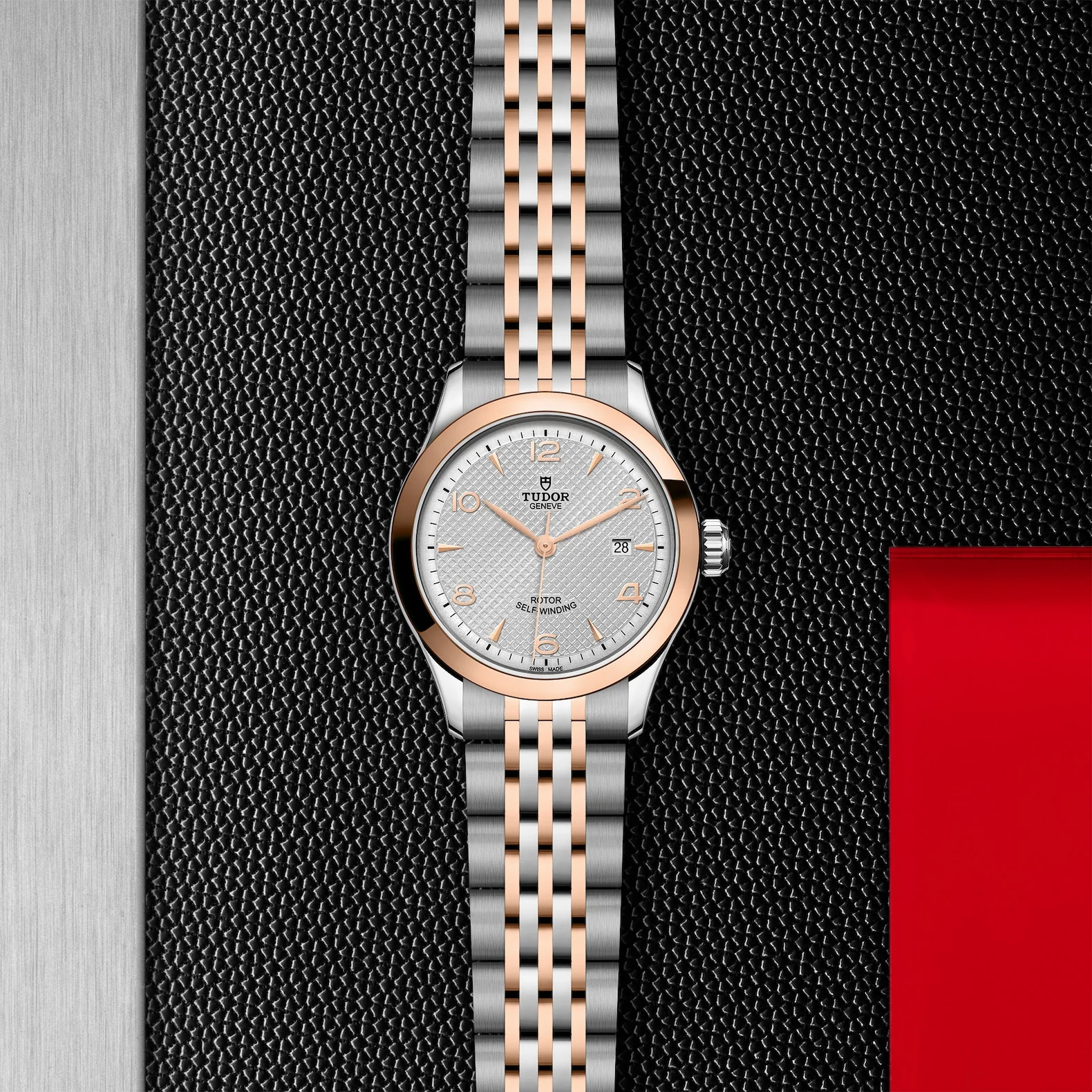 TUDOR 1926 28mm Steel and Rose Gold Automatic Watch M91351-0001 - Image 2