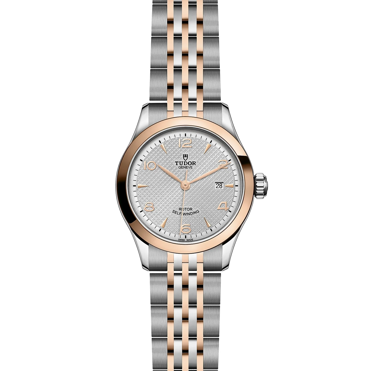 TUDOR 1926 28mm Steel and Rose Gold Automatic Watch M91351-0001 - Image 3