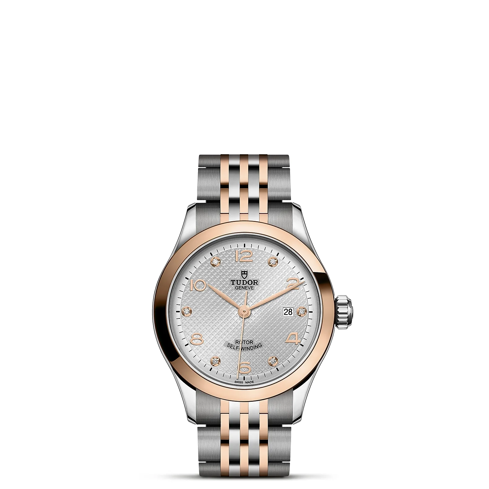 TUDOR 1926 28mm Steel and Rose Gold Automatic Watch M91351-0002
