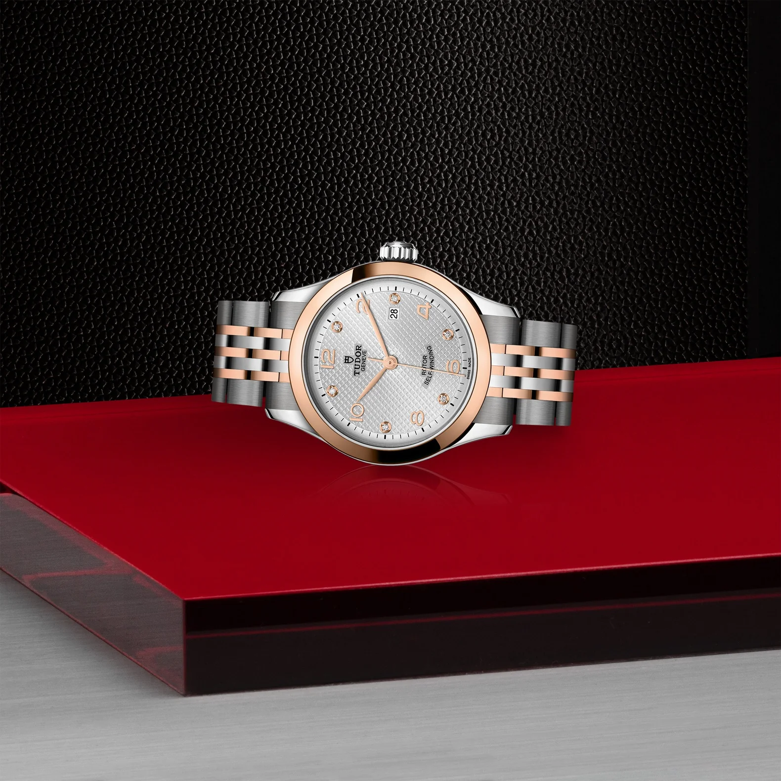 TUDOR 1926 28mm Steel and Rose Gold Automatic Watch M91351-0002 - Image 4