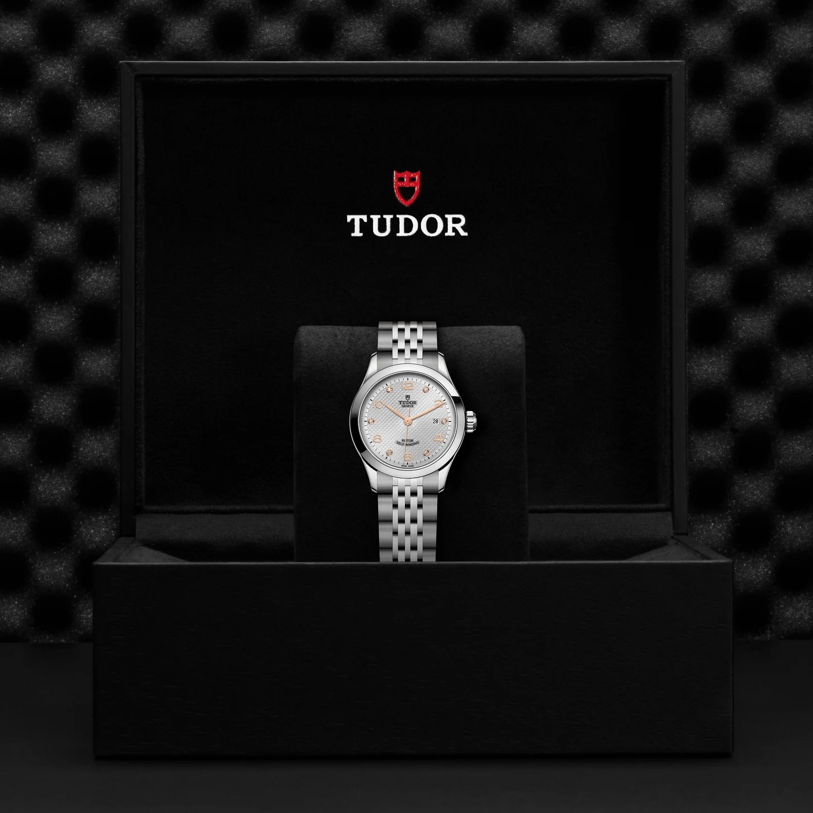 TUDOR 1926 28mm Steel Diamond Automatic Watch M91350-0003 - Image 5
