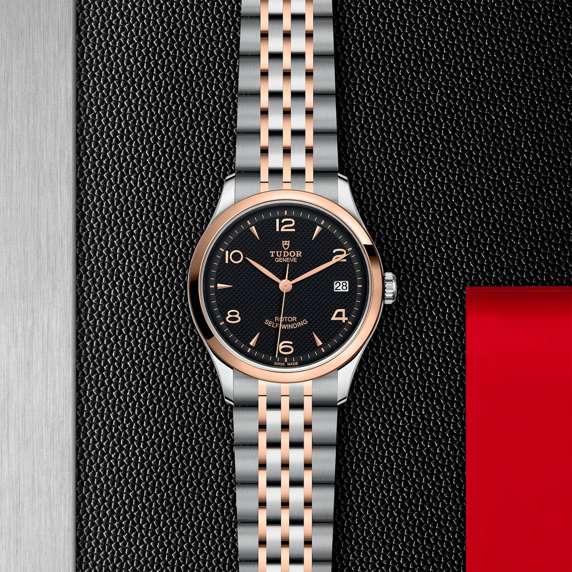 TUDOR 1926 36mm Steel and Rose Gold Automatic Watch M91451-0003 - Image 2
