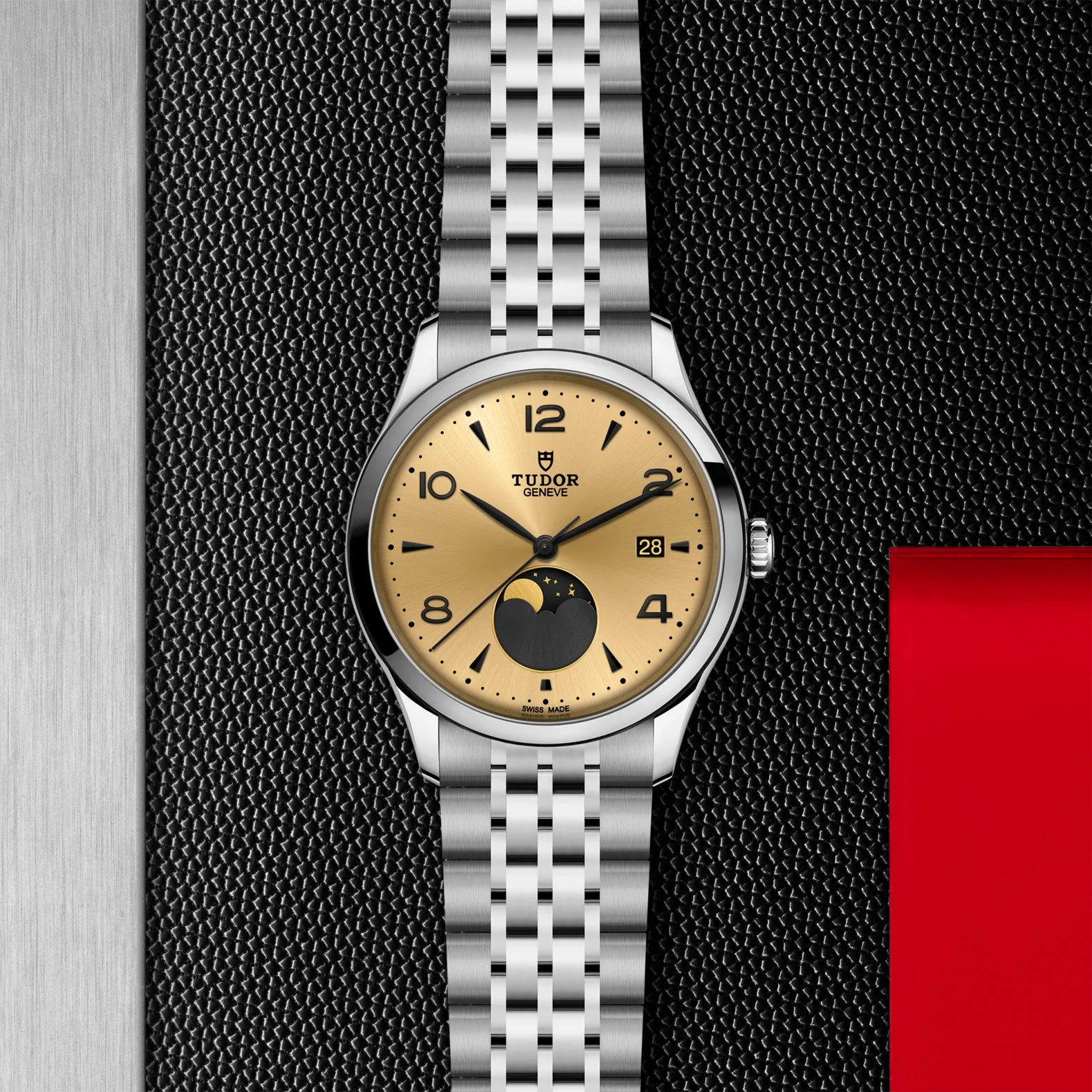 TUDOR 1926 Luna 39mm Moonphase Automatic Watch M91560-0001 - Image 2