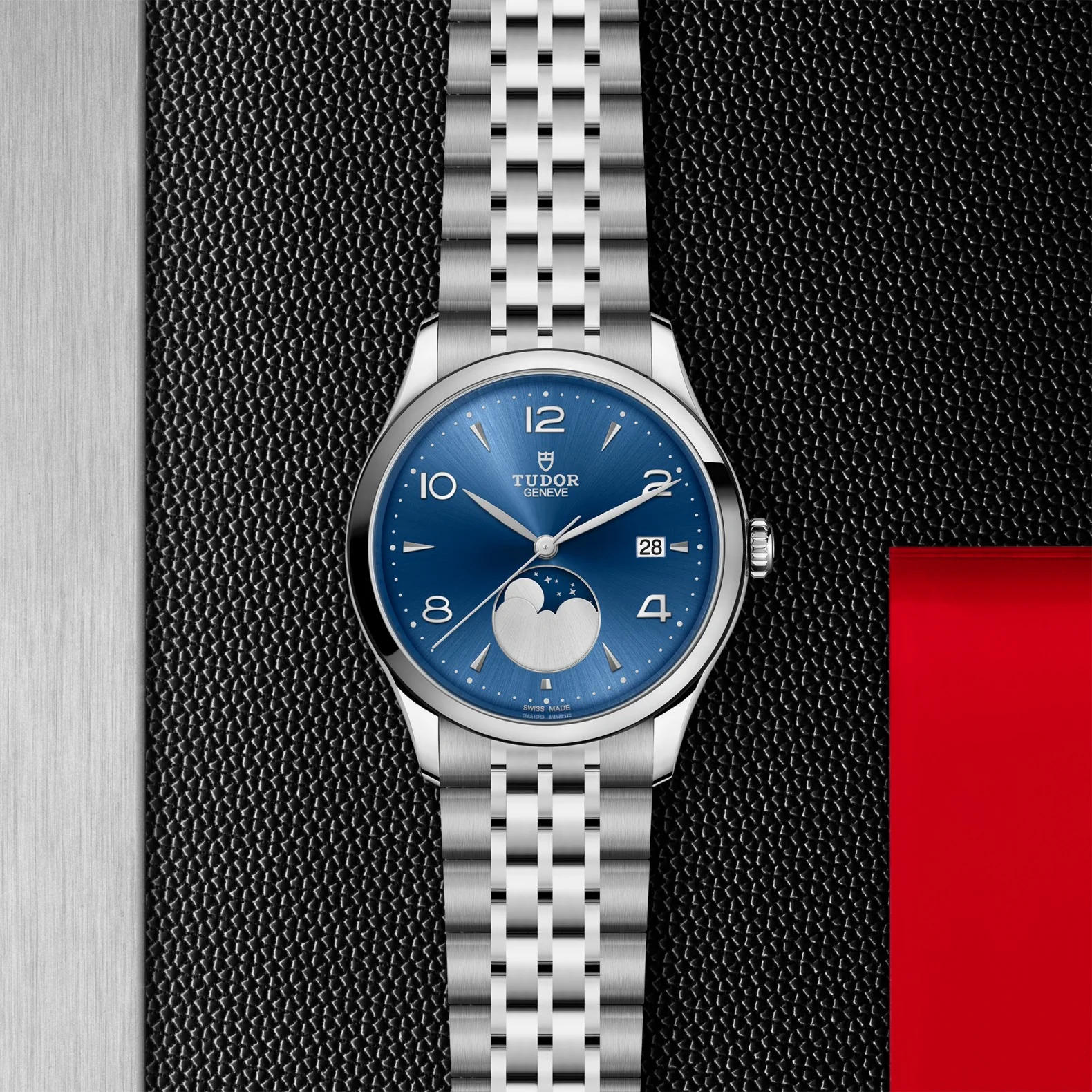 TUDOR 1926 Luna 39mm Moonphase Automatic Watch M91560-0002 - Image 5