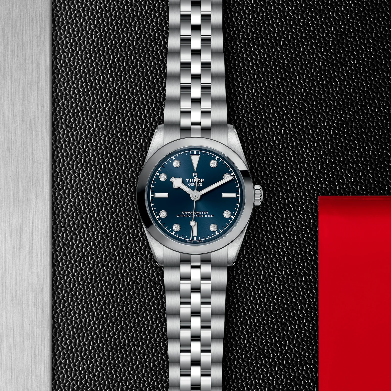 TUDOR Black Bay One 31mm Chronometer Stainless Steel Diamond Automatic Watch M79600-0005 - Image 4