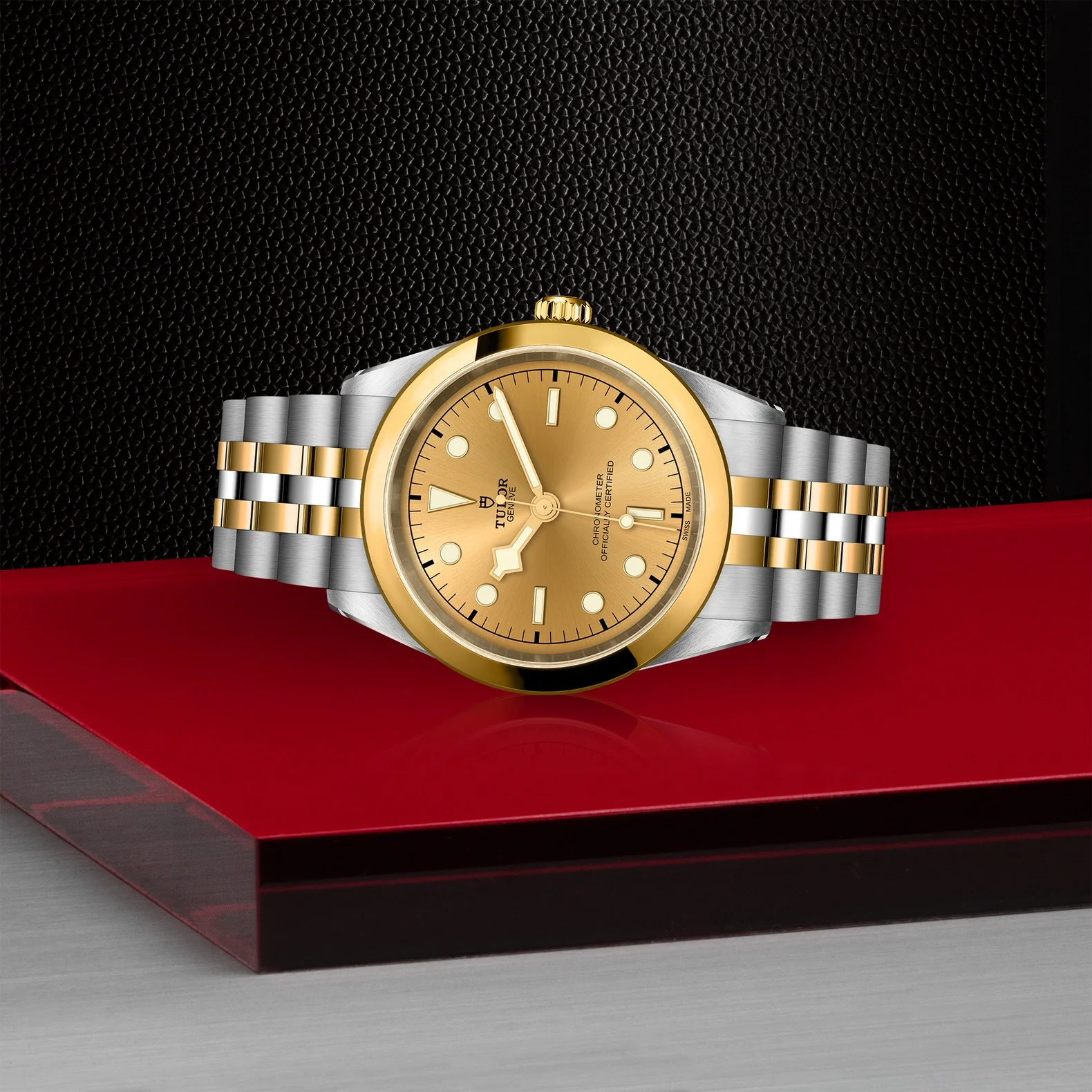 TUDOR Black Bay One 41mm Chronometer Yellow Gold and Steel Automatic Watch M79683-0005 - Image 4
