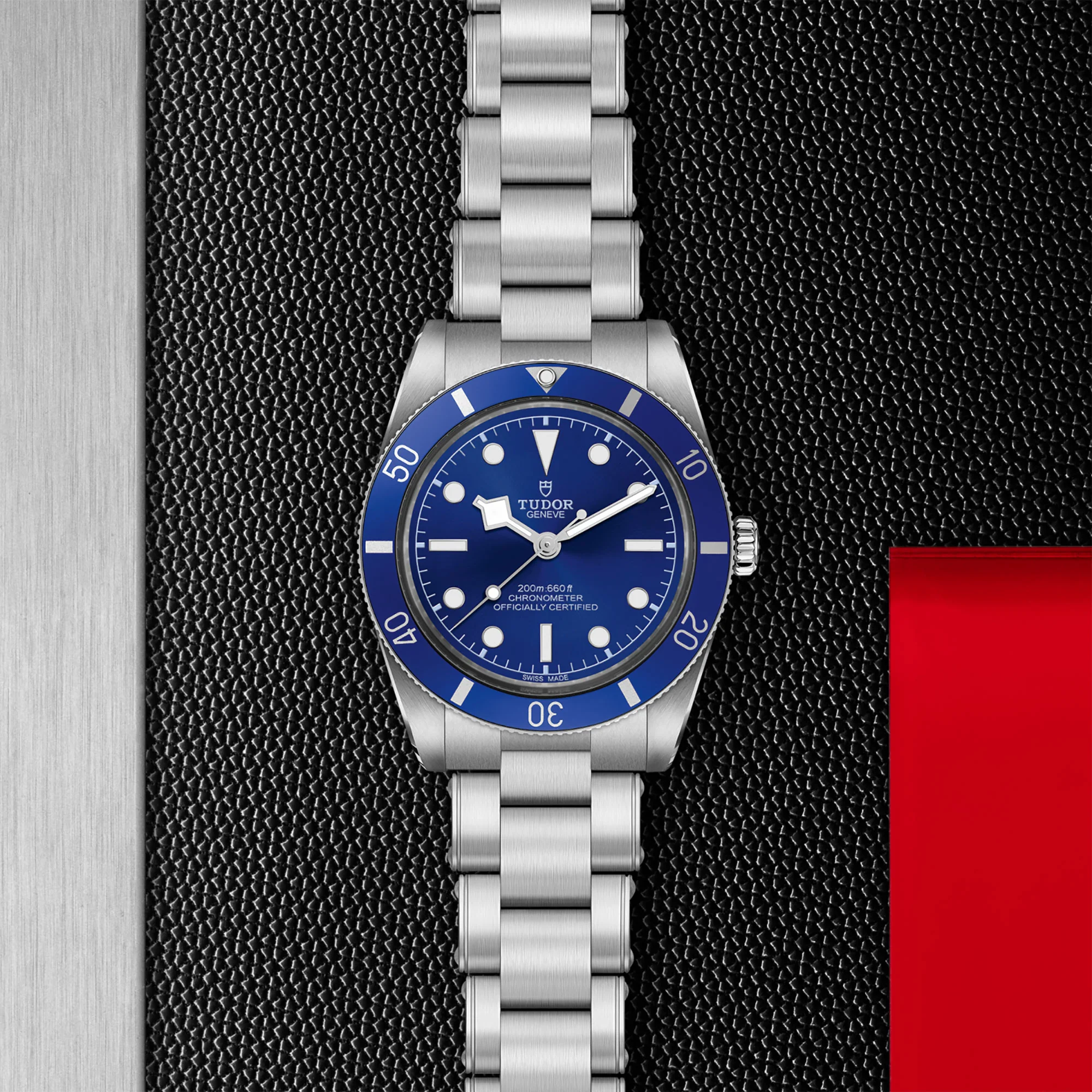 TUDOR Black Bay 54 37mm Stainless Steel Chronometer Automatic Watch M79000B-0001 - Image 3