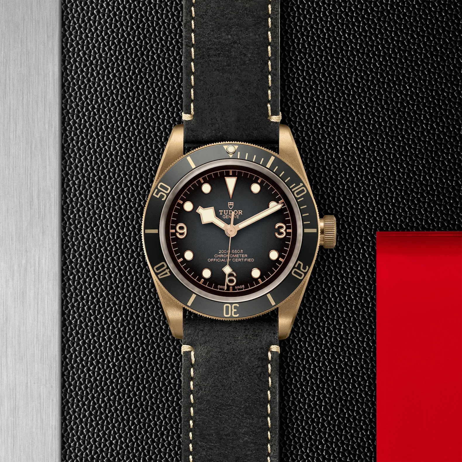 TUDOR Black Bay Bronze 41mm Chronometer Automatic Watch M79250BA-0001 - Image 2