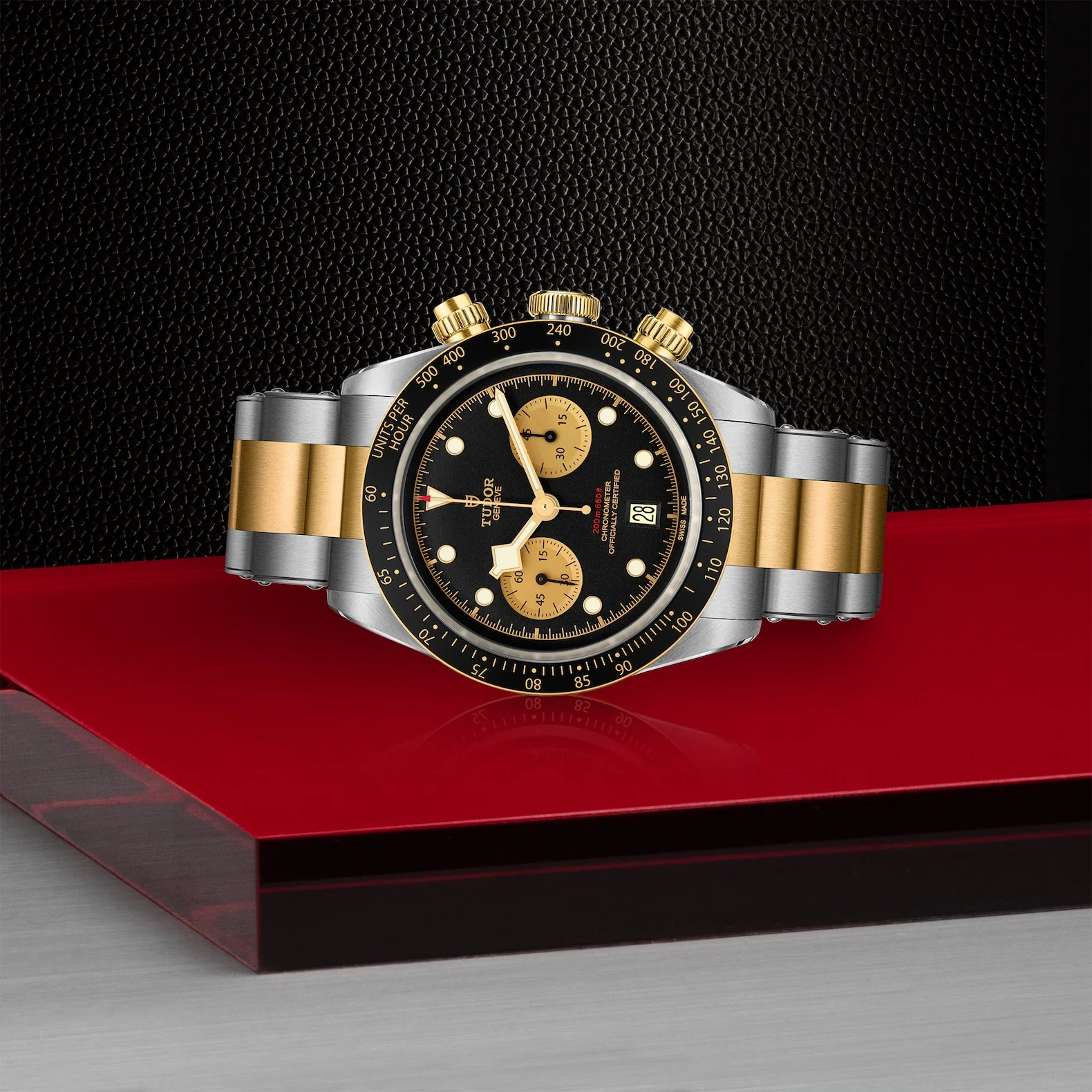 TUDOR Black Bay Chrono 41mm Chronometer Stainless Steel and Yellow Gold Automatic Watch M79363N-0001 - Image 3