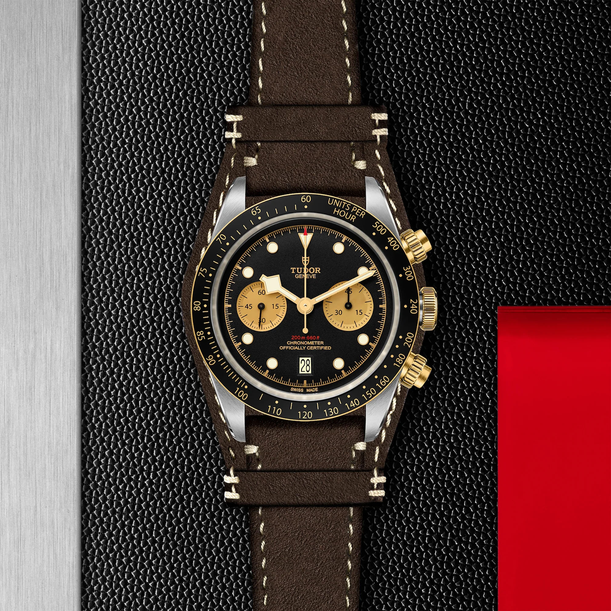 TUDOR Black Bay Chrono S&G 41mm Master Chronometer Automatic Watch M79363N-0002 - Image 2