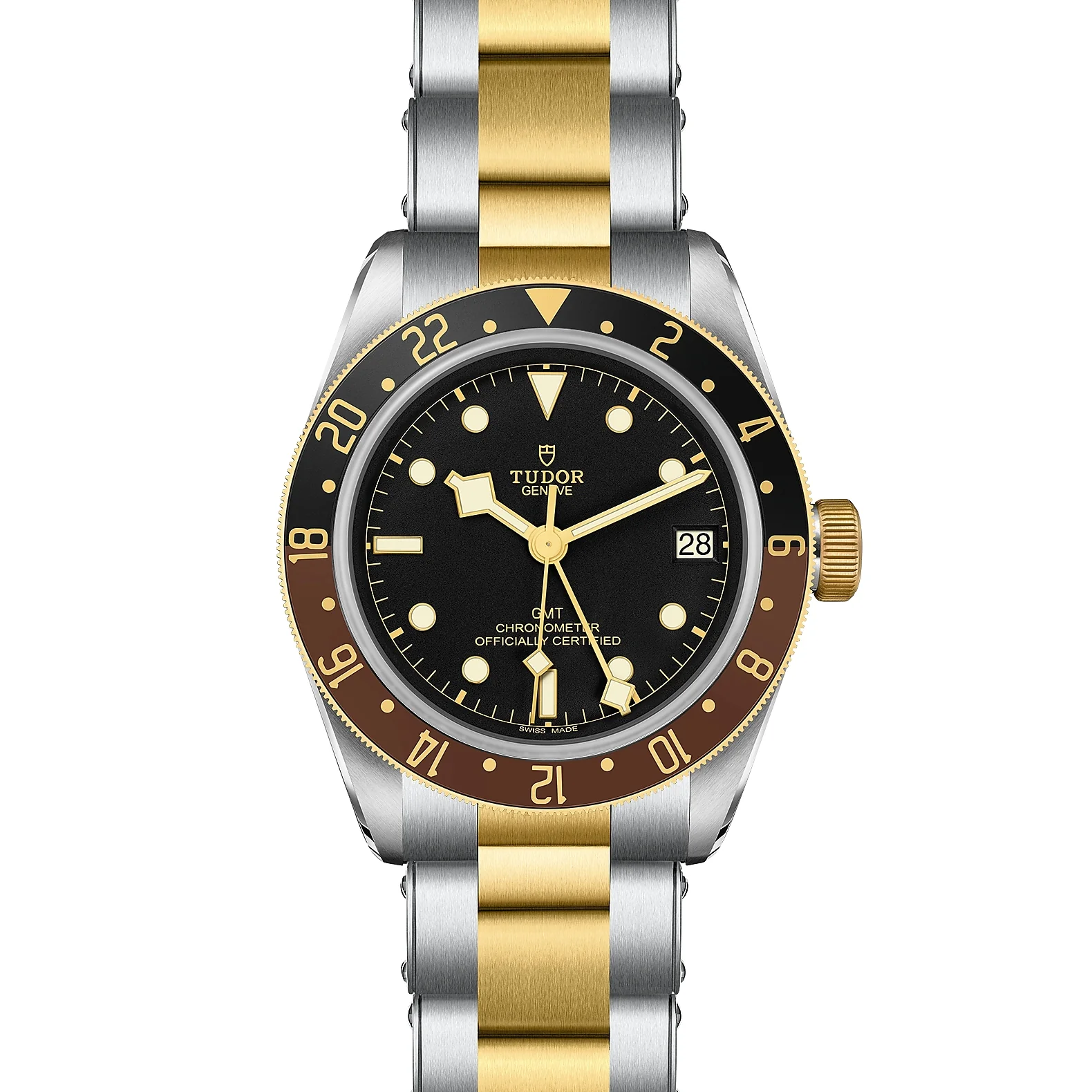 TUDOR Black Bay GMT 41mm Chronometer Steel and Gold Automatic Watch M79833MN-0001 - Image 3