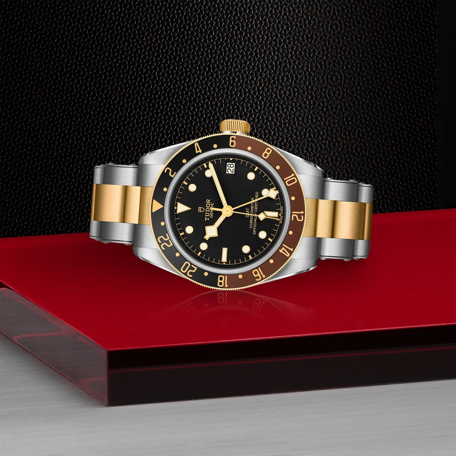 TUDOR Black Bay GMT 41mm Chronometer Steel and Gold Automatic Watch M79833MN-0001 - Image 4