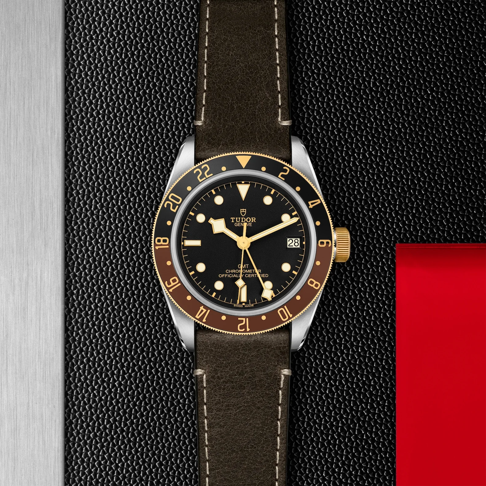 TUDOR Black Bay GMT 41mm Chronometer Steel and Gold Automatic Watch M79833MN-0003 - Image 2