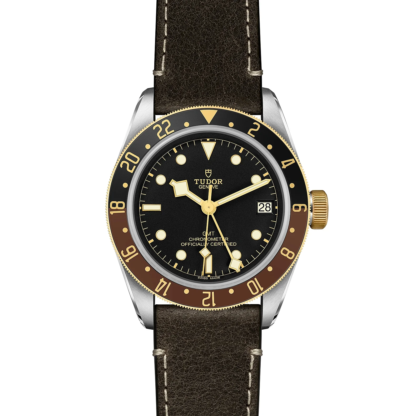 TUDOR Black Bay GMT 41mm Chronometer Steel and Gold Automatic Watch M79833MN-0003 - Image 3