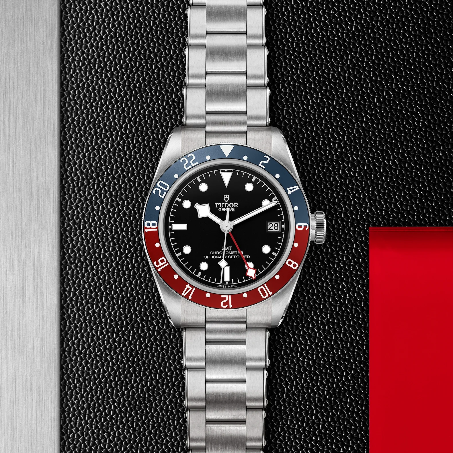 TUDOR Black Bay GMT 41mm Chronometer  Steel Automatic Watch M79830RB-0001 - Image 2