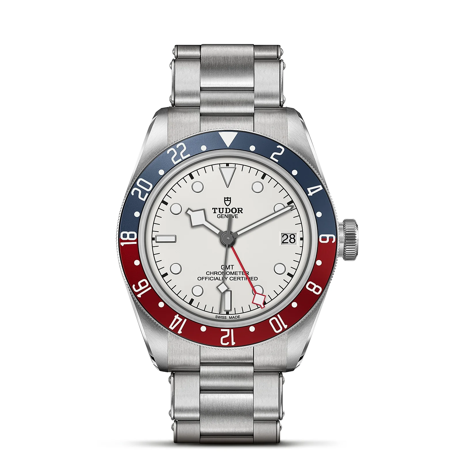 TUDOR Black Bay GMT 41mm Stainless Steel Chronometer Automatic Watch M79830RB-0010