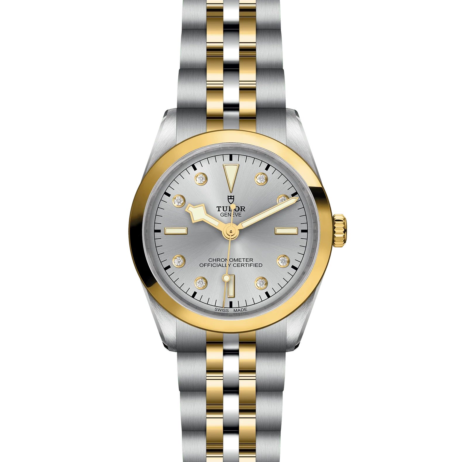 TUDOR Black Bay One 36mm Chronometer Stainless Steel and Yellow Gold Diamond Automatic Watch M79643-0007 - Image 3