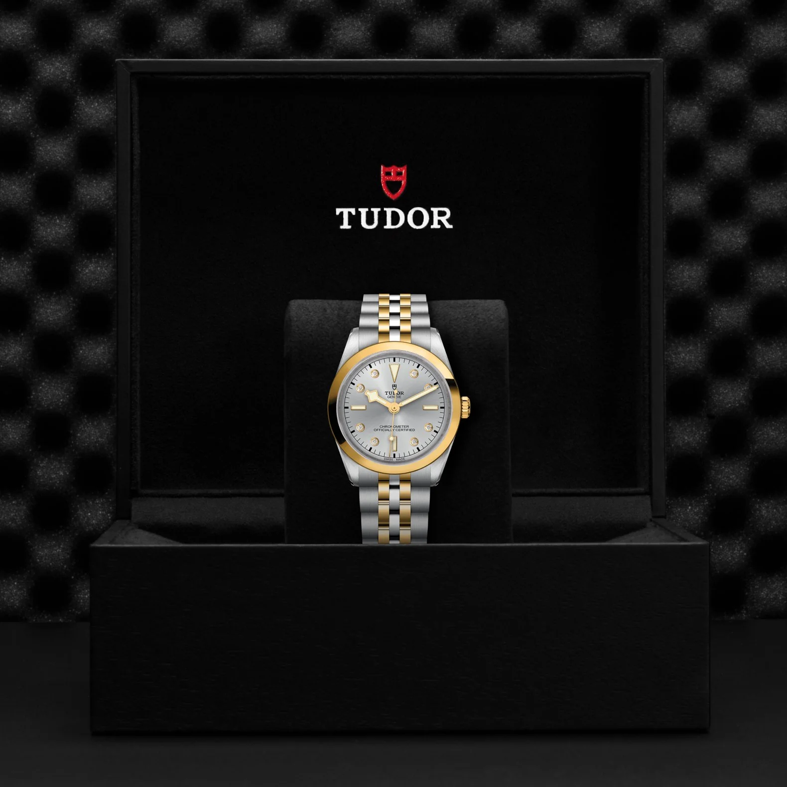 TUDOR Black Bay One 36mm Chronometer Stainless Steel and Yellow Gold Diamond Automatic Watch M79643-0007 - Image 5