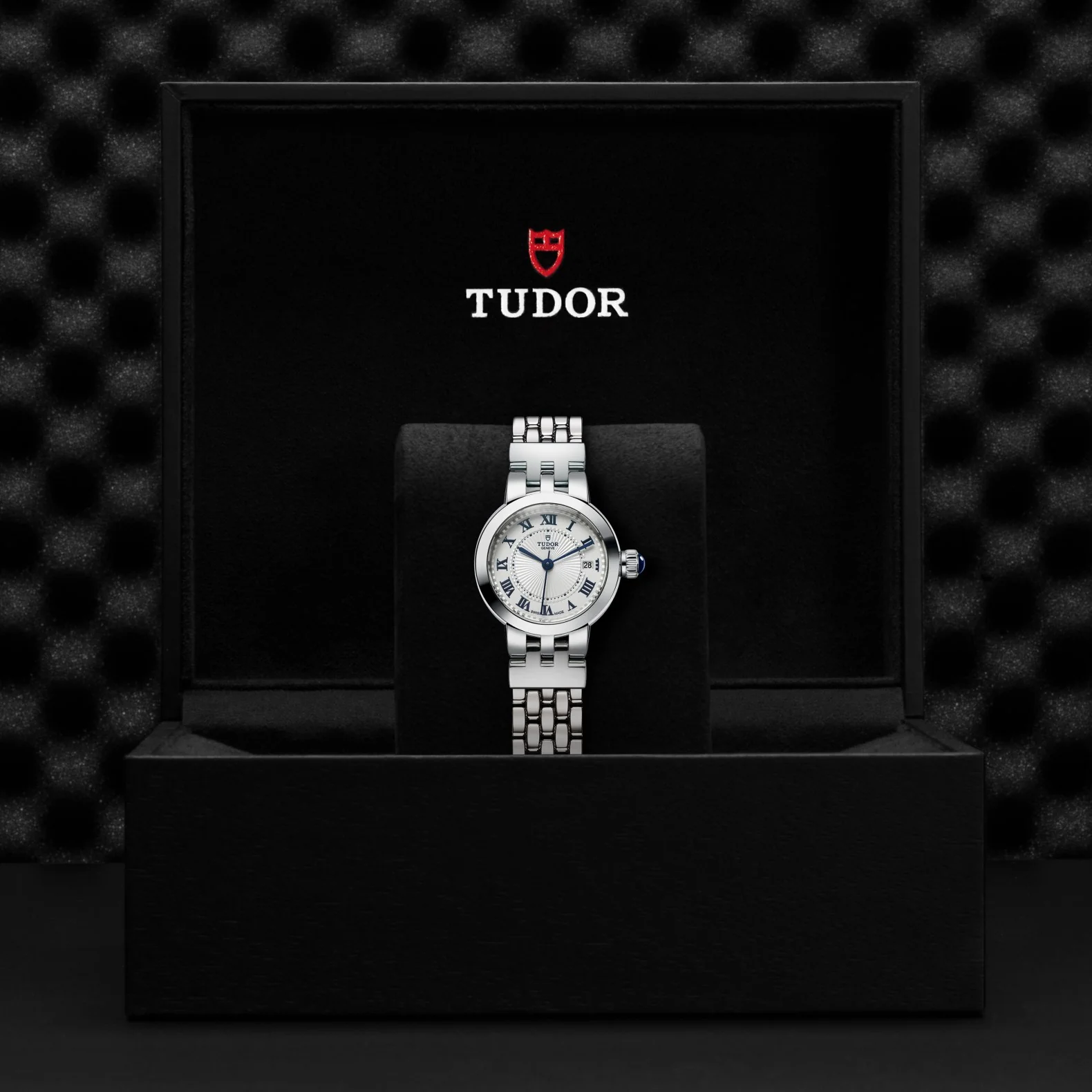 TUDOR Clair De Rose 26mm Steel Automatic Watch M35200-0001 - Image 5