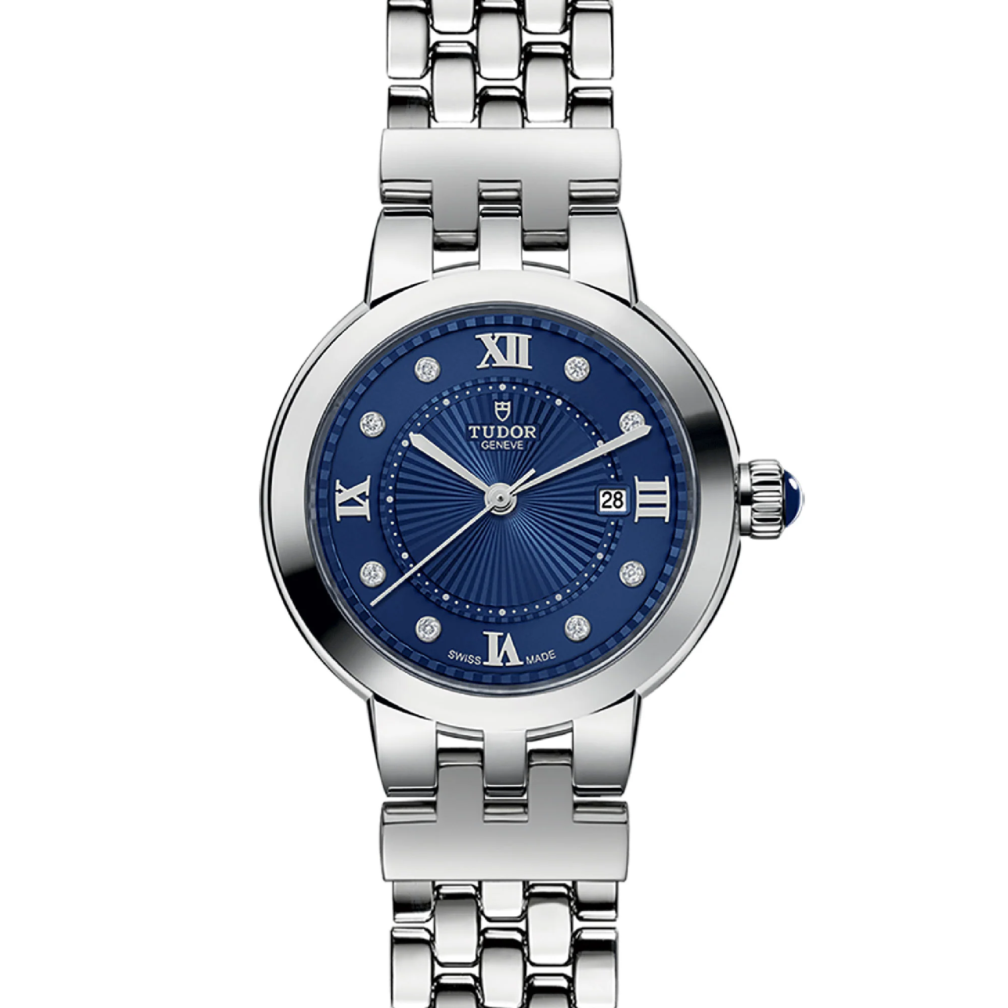 TUDOR Clair De Rose 30mm Stainless Steel Diamond Automatic Watch M35500-0010 - Image 2