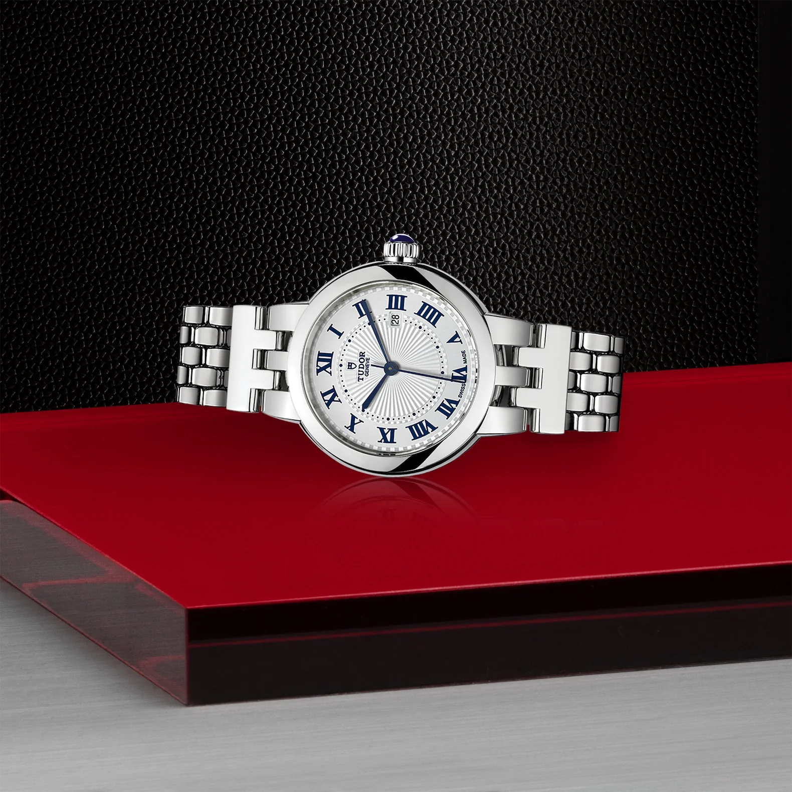 TUDOR Clair De Rose 30mm Steel Automatic Watch M35500-0001 - Image 4