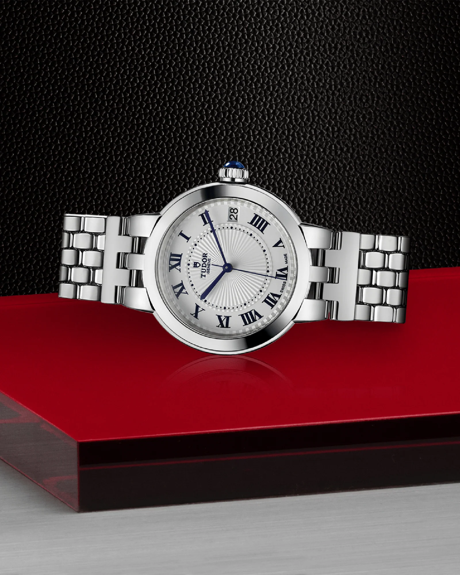 TUDOR Clair De Rose 34mm Steel Automatic Watch M35800-0001 - Image 3