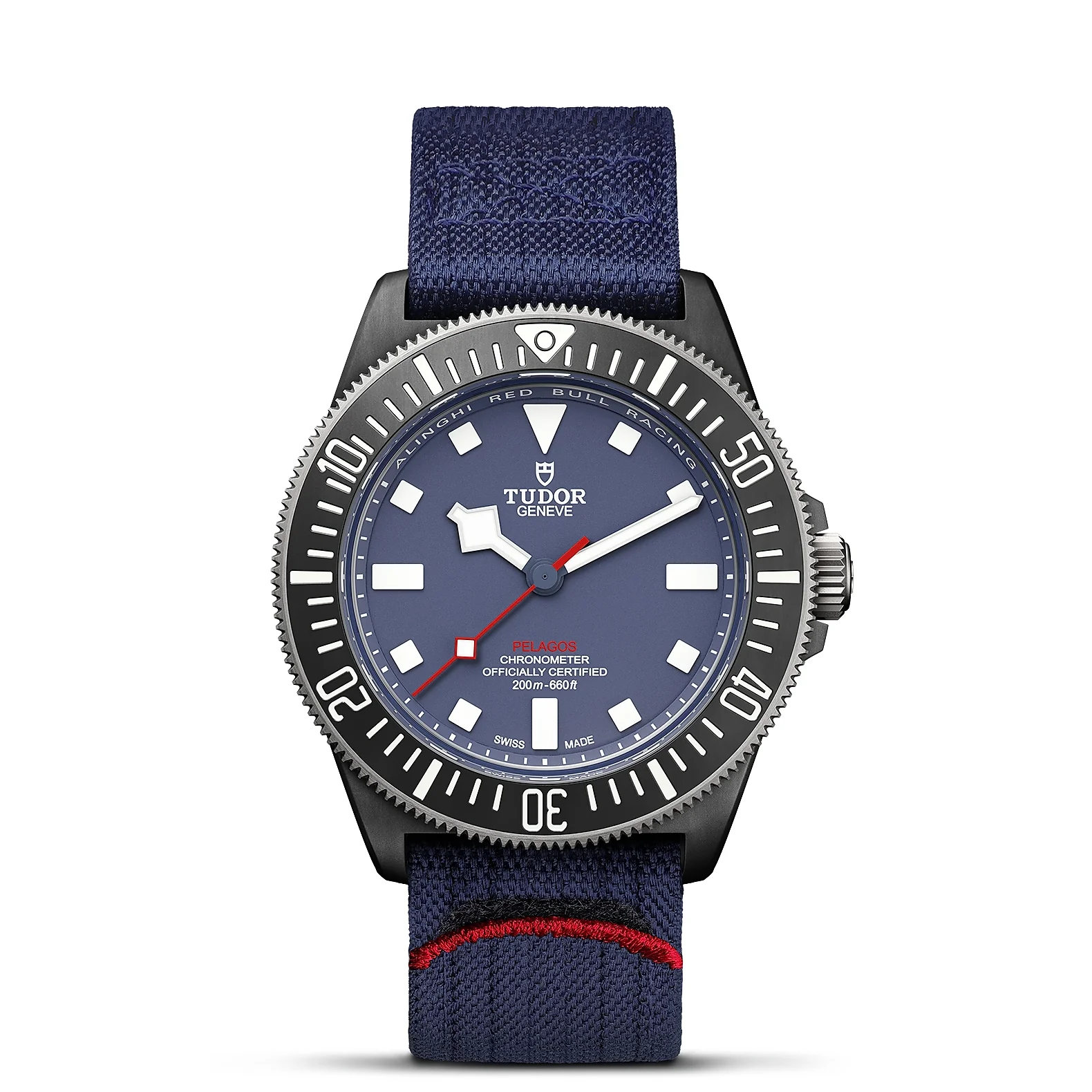 TUDOR Pelagos FXD "Alinghi Red Bull Racing Edition" 42mm Titanium Automatic Watch M25707KN-0001