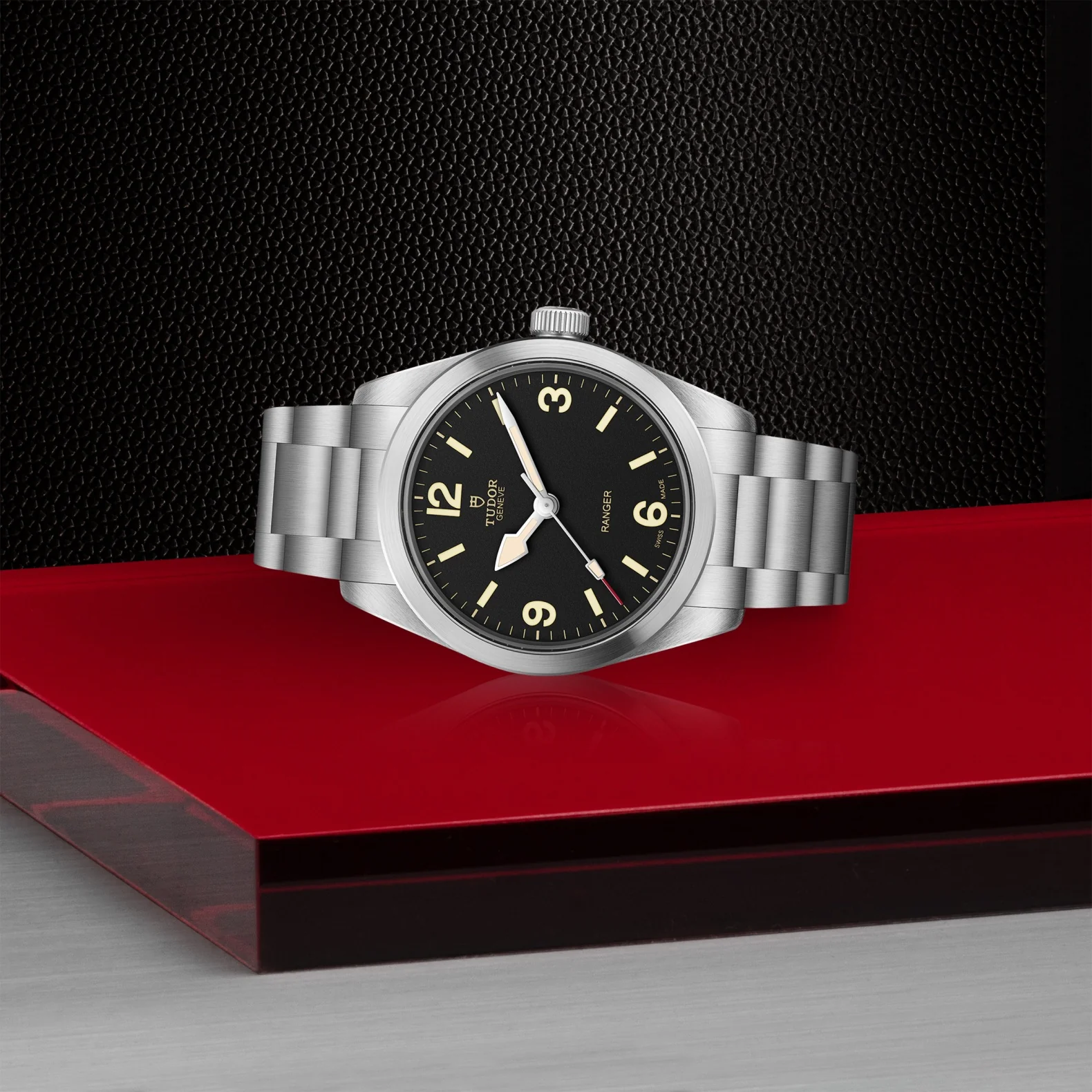 TUDOR Ranger 36mm Chronometer Stainless Steel Automatic Watch M79930-0001 - Image 4