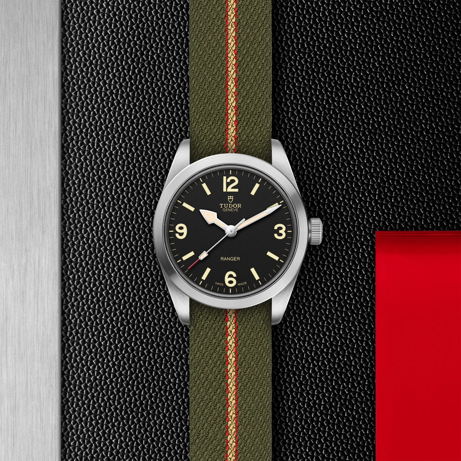 TUDOR Ranger 36mm Chronometer Stainless Steel Automatic Watch M79930-0003 - Image 3