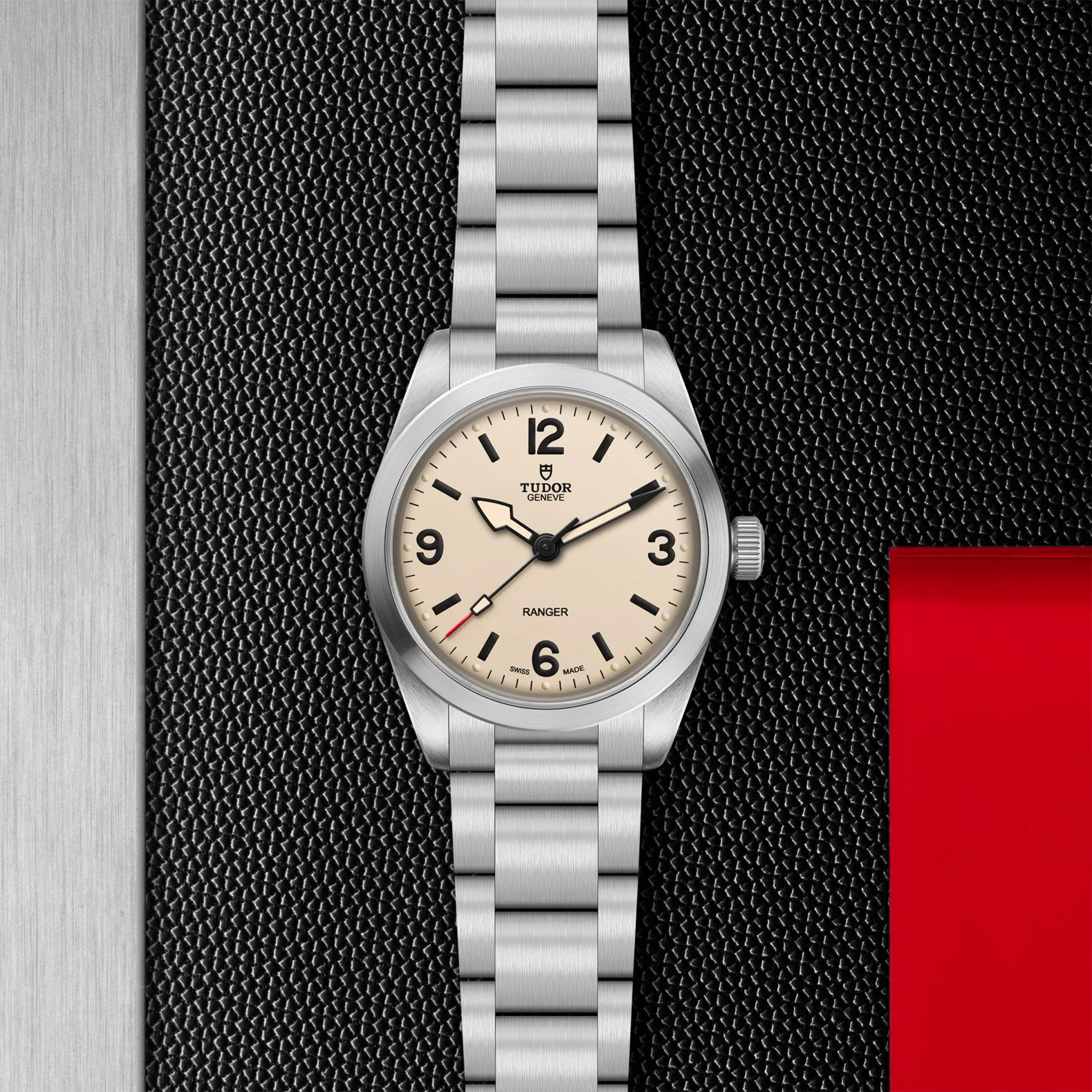 TUDOR Ranger 36mm Chronometer Stainless Steel Automatic Watch M79930-0007 - Image 3