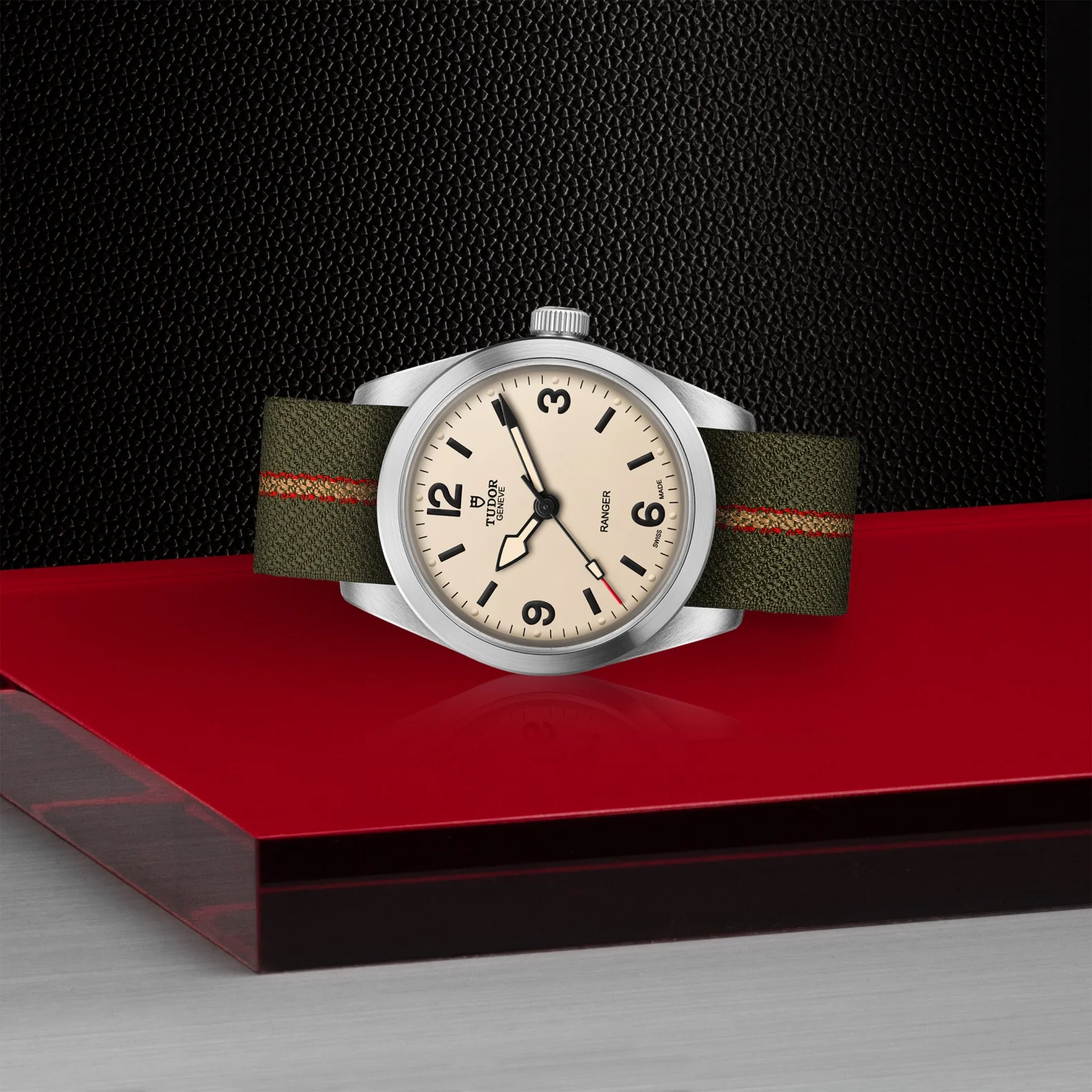 TUDOR Ranger 36mm Chronometer Stainless Steel Automatic Watch m79930-0008 - Image 2