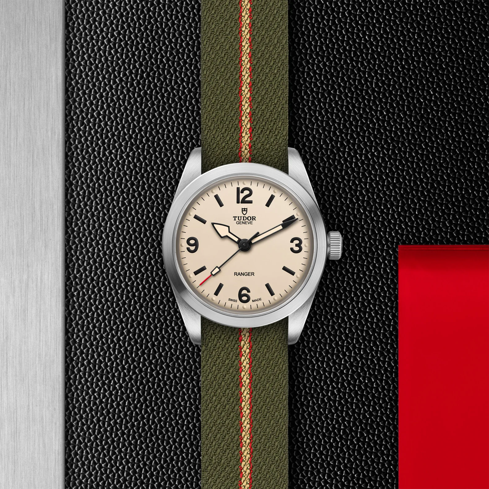TUDOR Ranger 36mm Chronometer Stainless Steel Automatic Watch m79930-0008 - Image 3