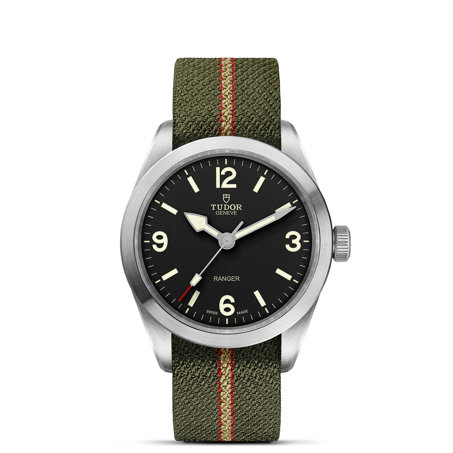 TUDOR Ranger 39mm Chronometer Stainless Steel Automatic Watch M79950-0003 - Image 2